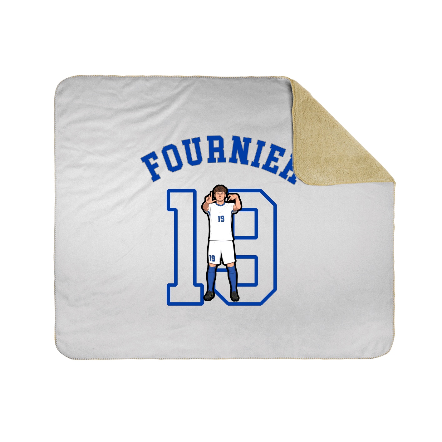 Throw Blanket — Shirsey Arch in White