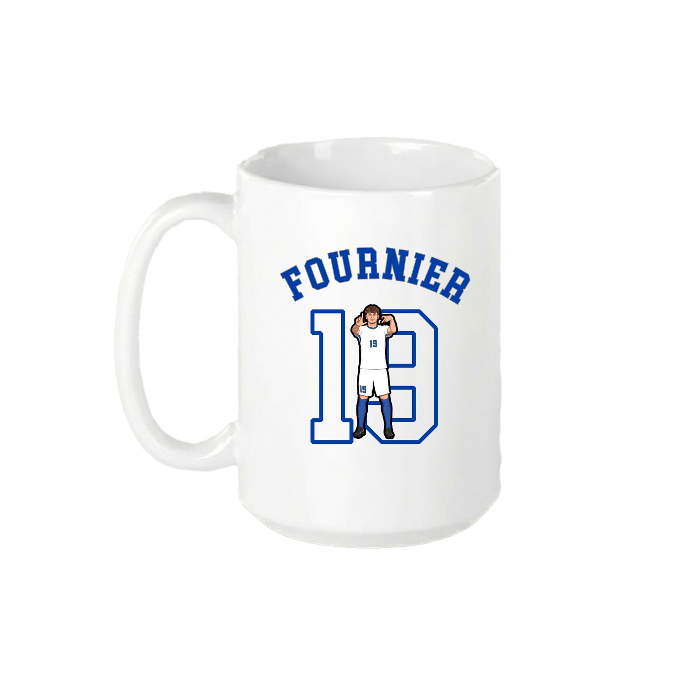 15oz Coffee Mug — Shirsey Arch in White
