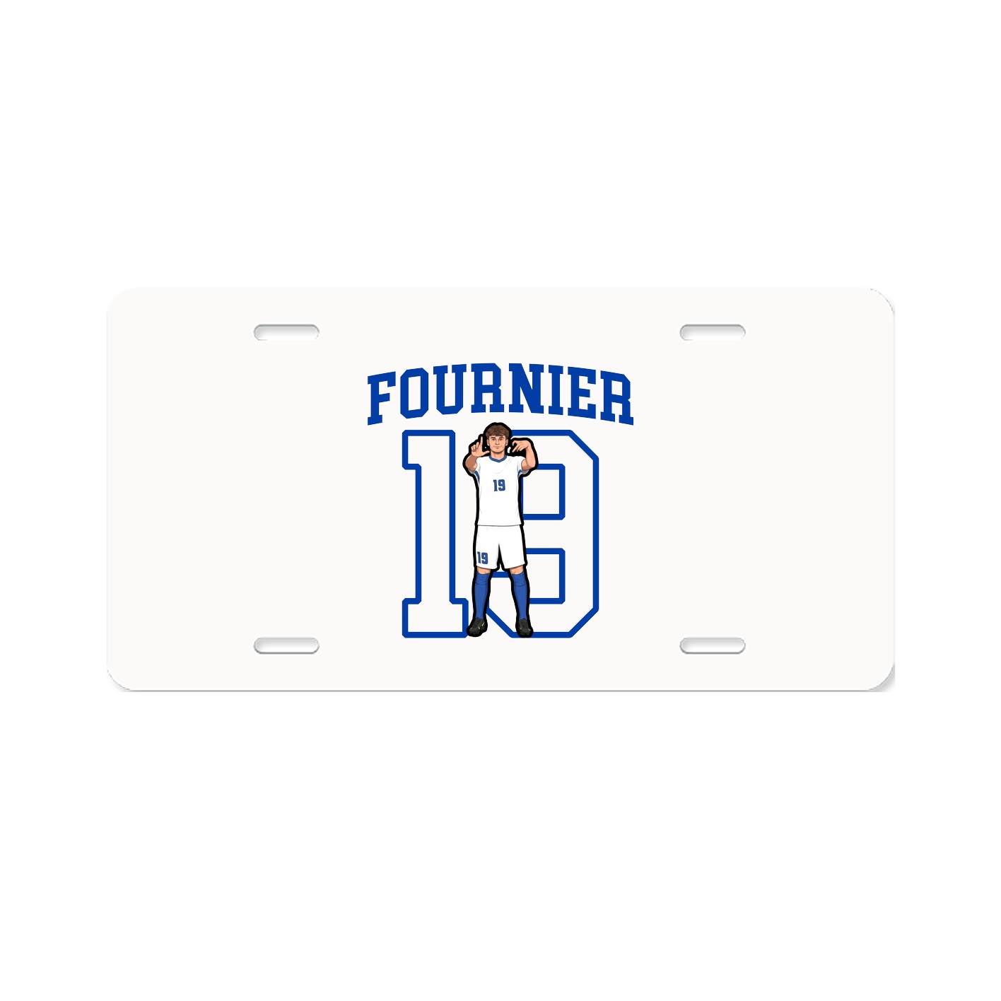 Aluminum License Plate