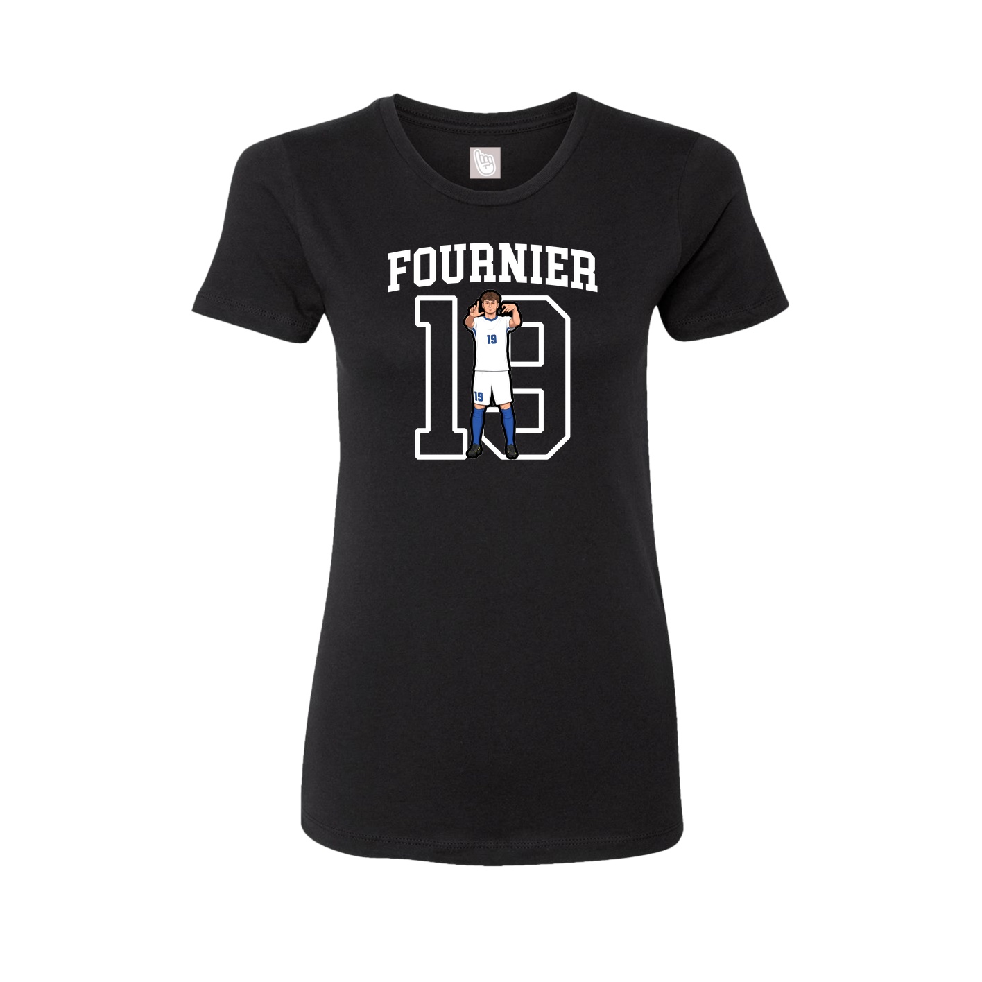 Fitted Women's Tee — Shirsey in Black