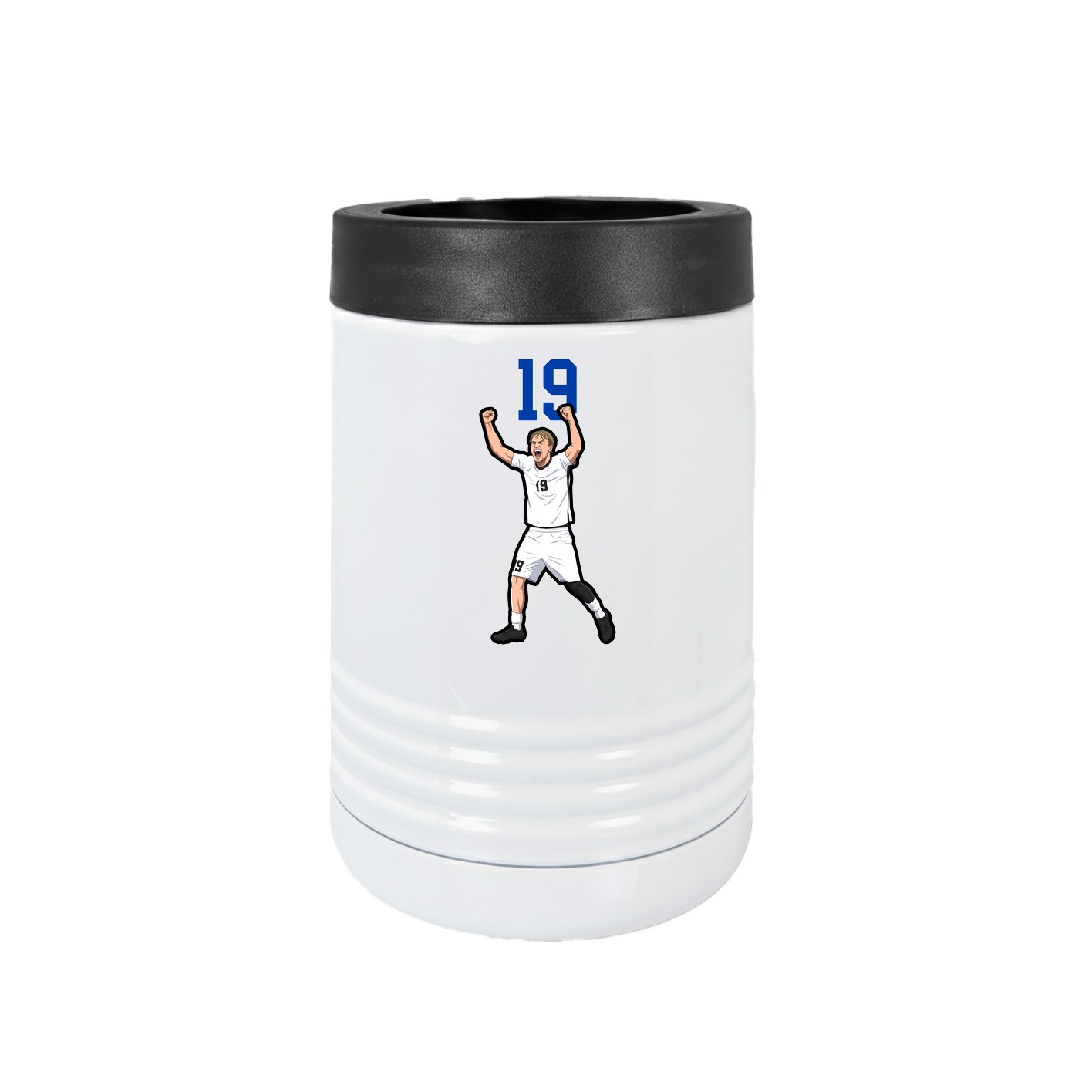 Beverage Holder — Number Top in White