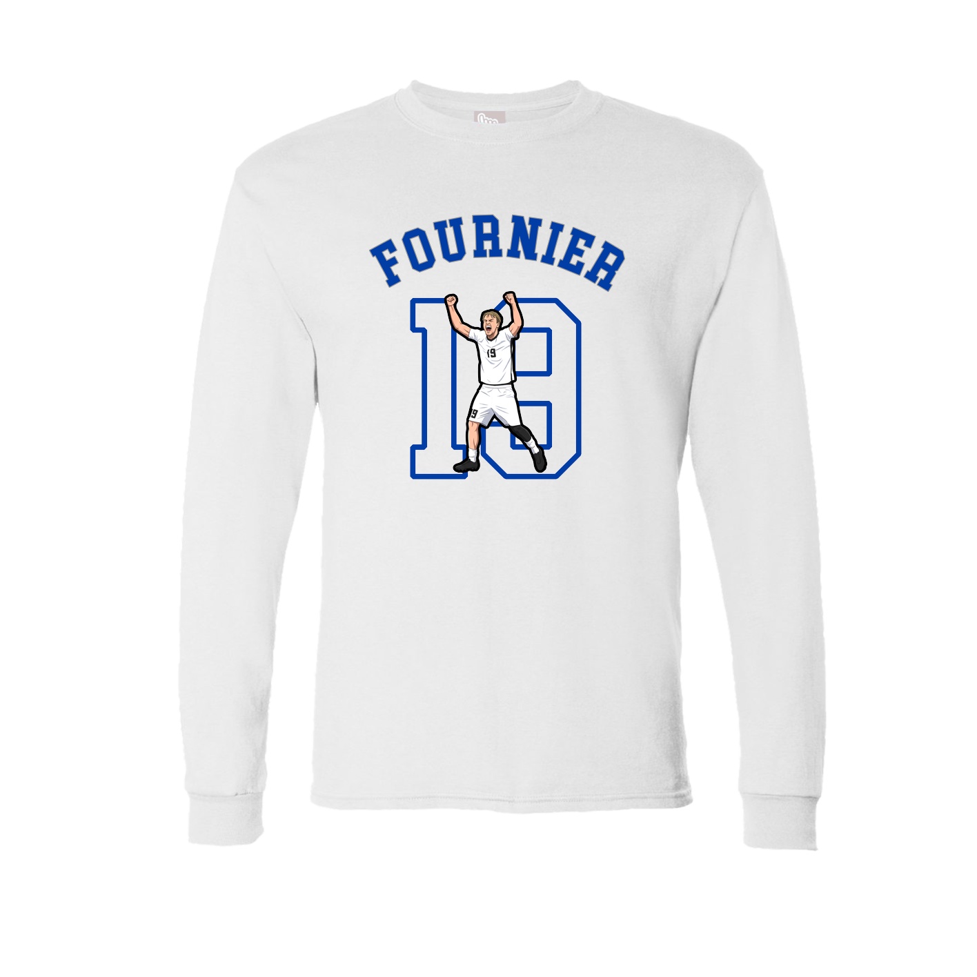Long Sleeve Tee — Shirsey Arch in White