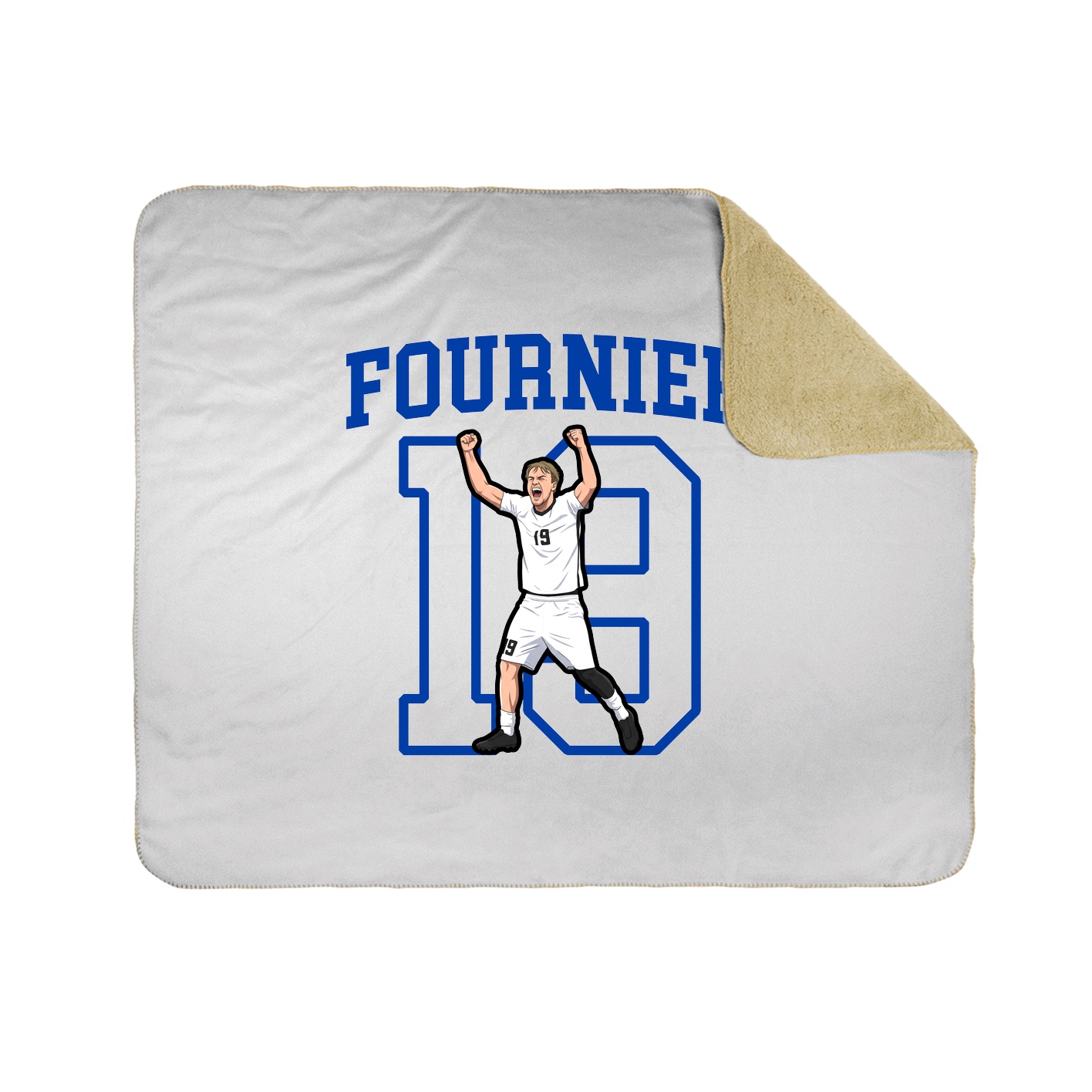 50x60 Sherpa Lined Throw Blanket
