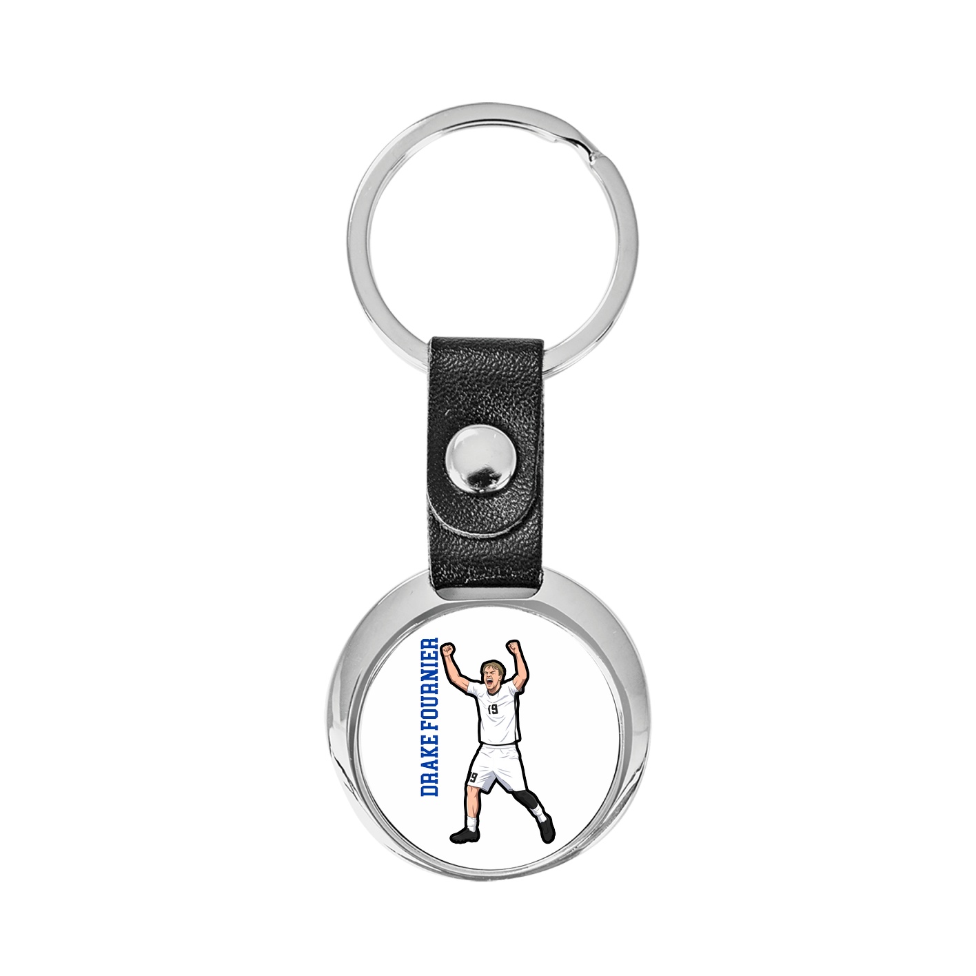 Key Chain — Name Vertical in Classic