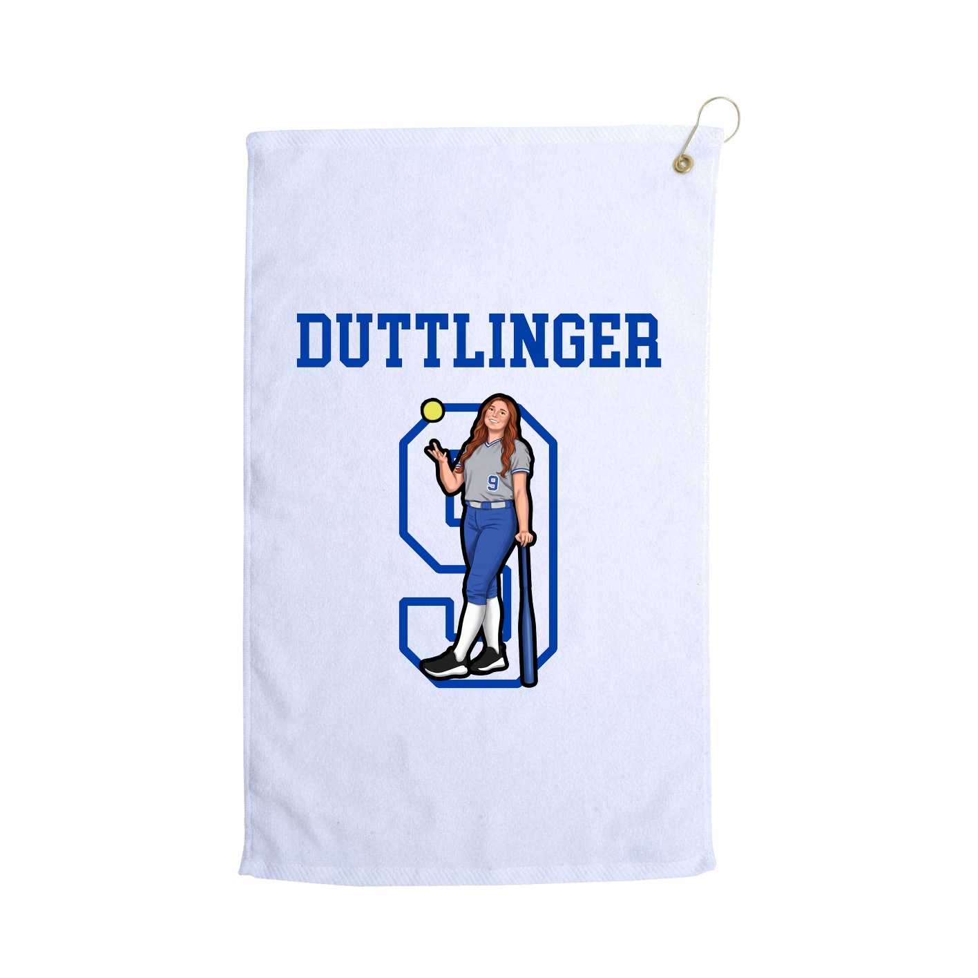 Golf Towel — Shirsey in White