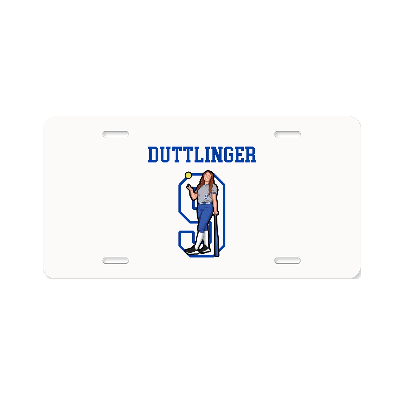 License Plate — Shirsey in Classic