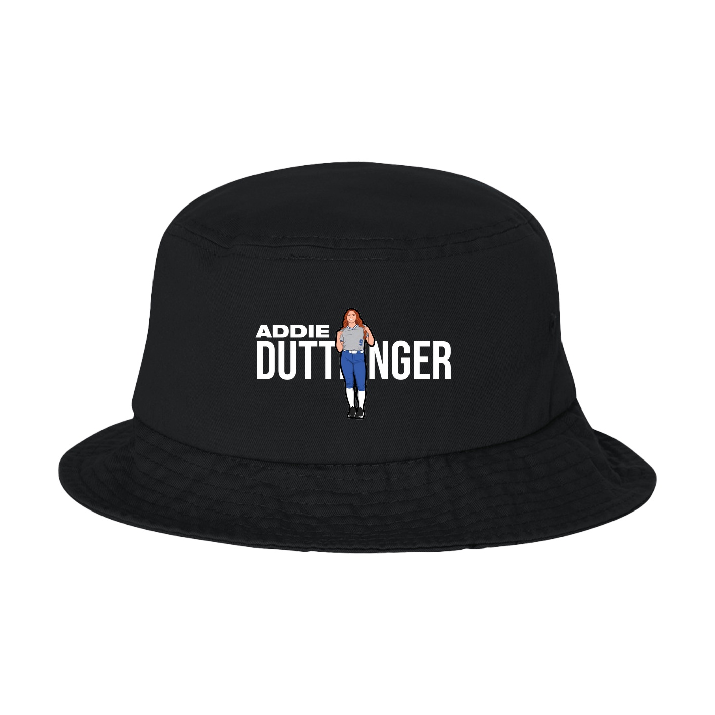 Bucket Cap — Player Name in Black