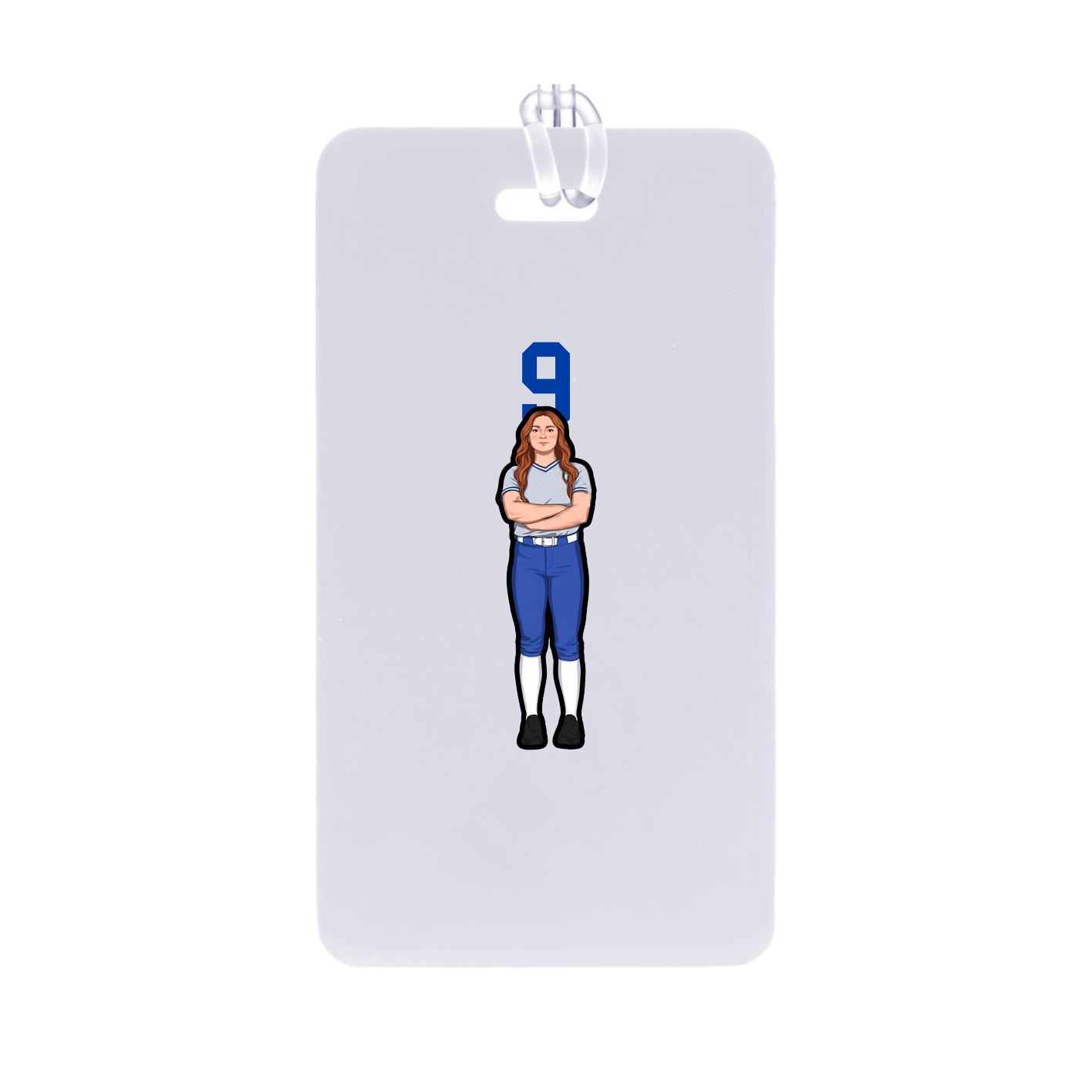 Bag Tag — Number Top in Classic
