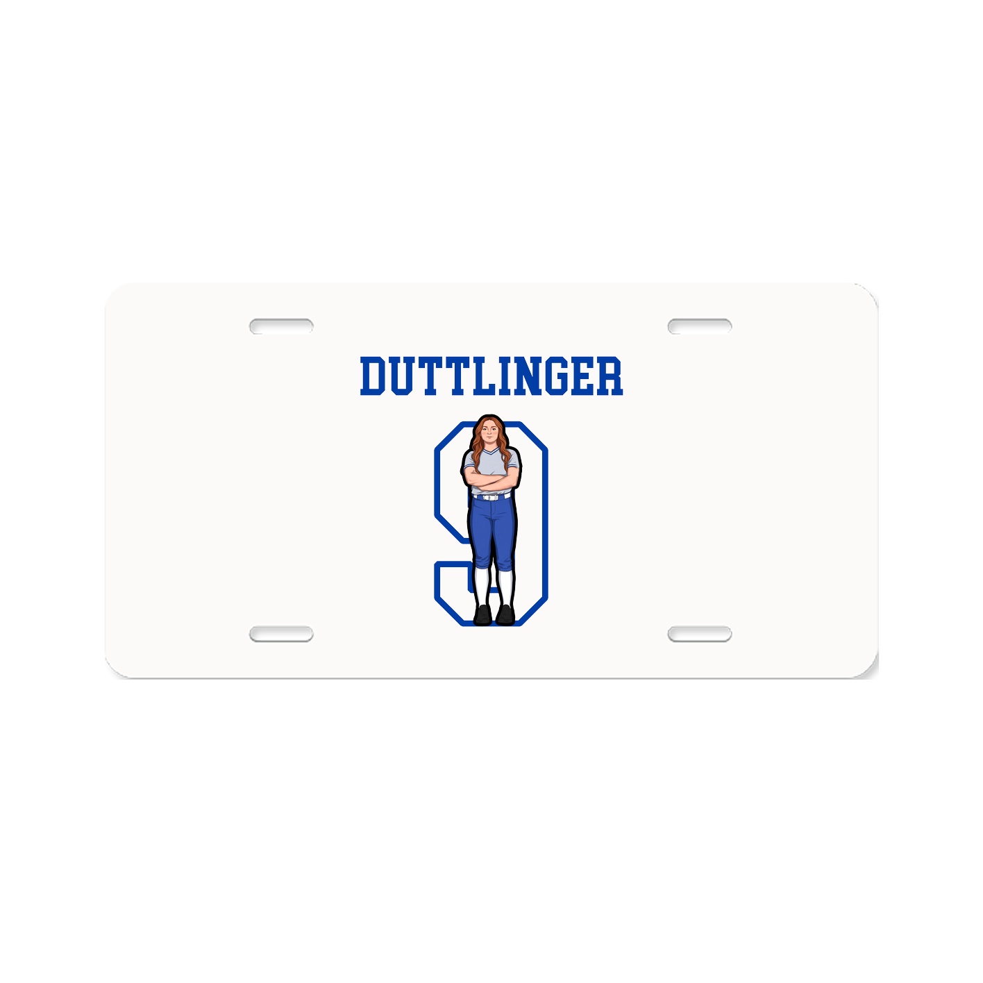 License Plate — Shirsey in Classic