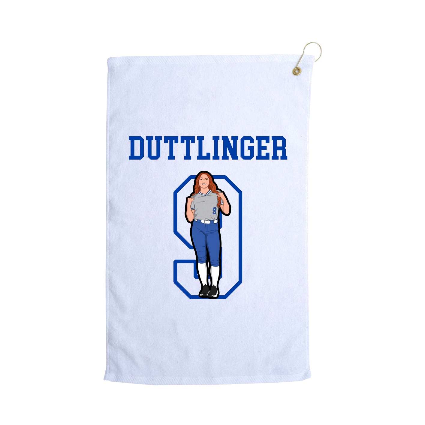 Golf Towel — Shirsey in White