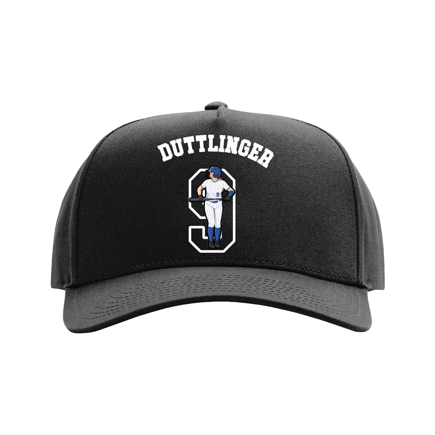 Full Fabric Five-Panel Champ Cap
