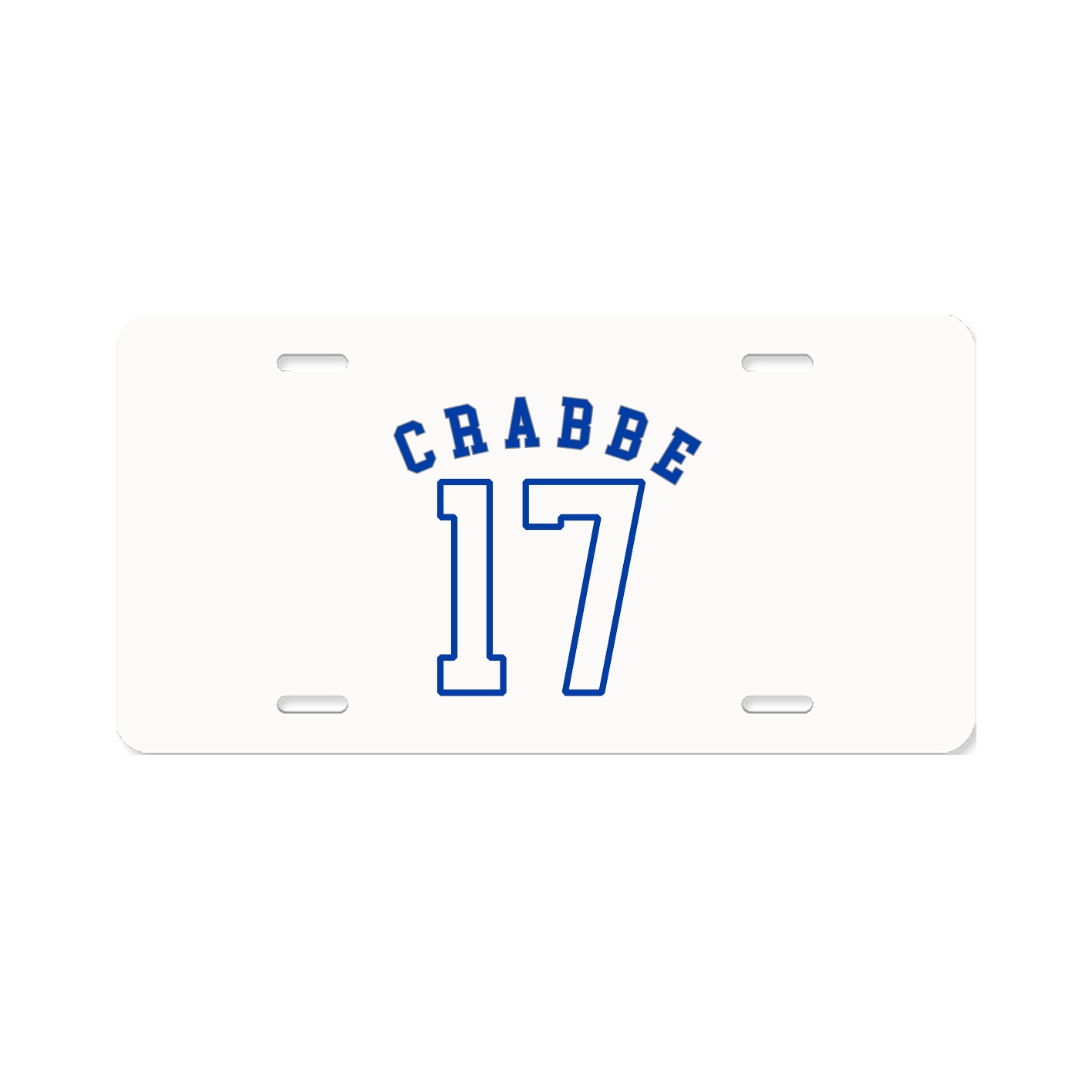 License Plate — Shirsey Arch in Classic