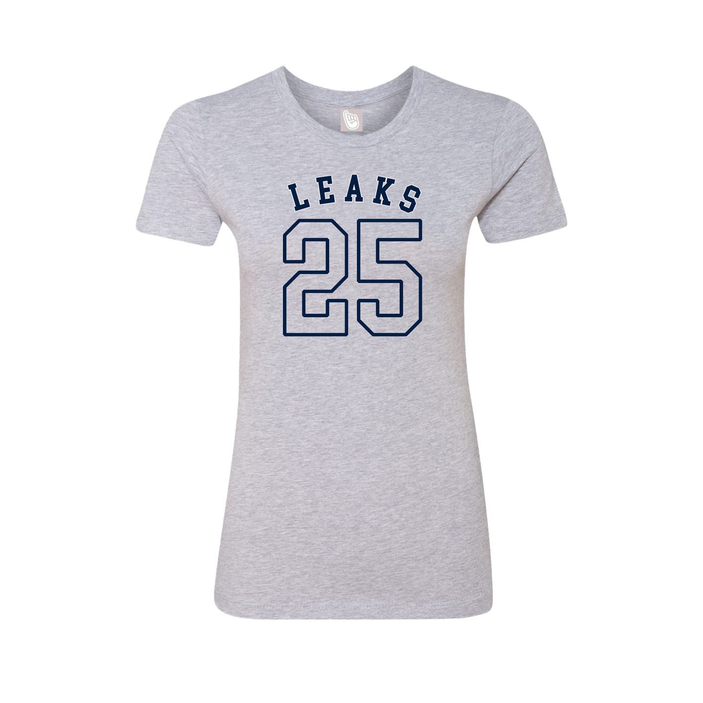 Fitted Women's Tee — Shirsey Arch in Grey