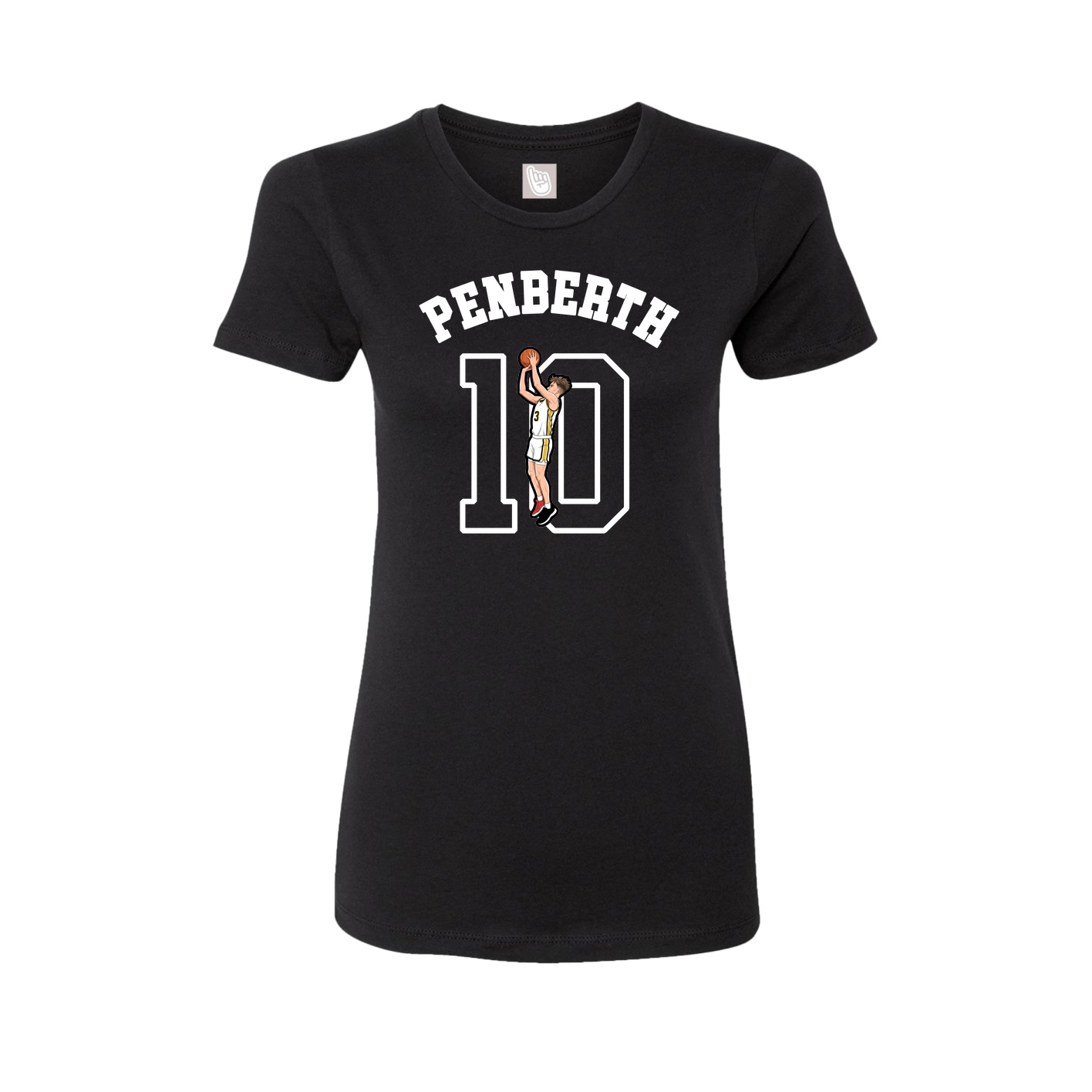 Womens Tee — Shirsey Arch in Black