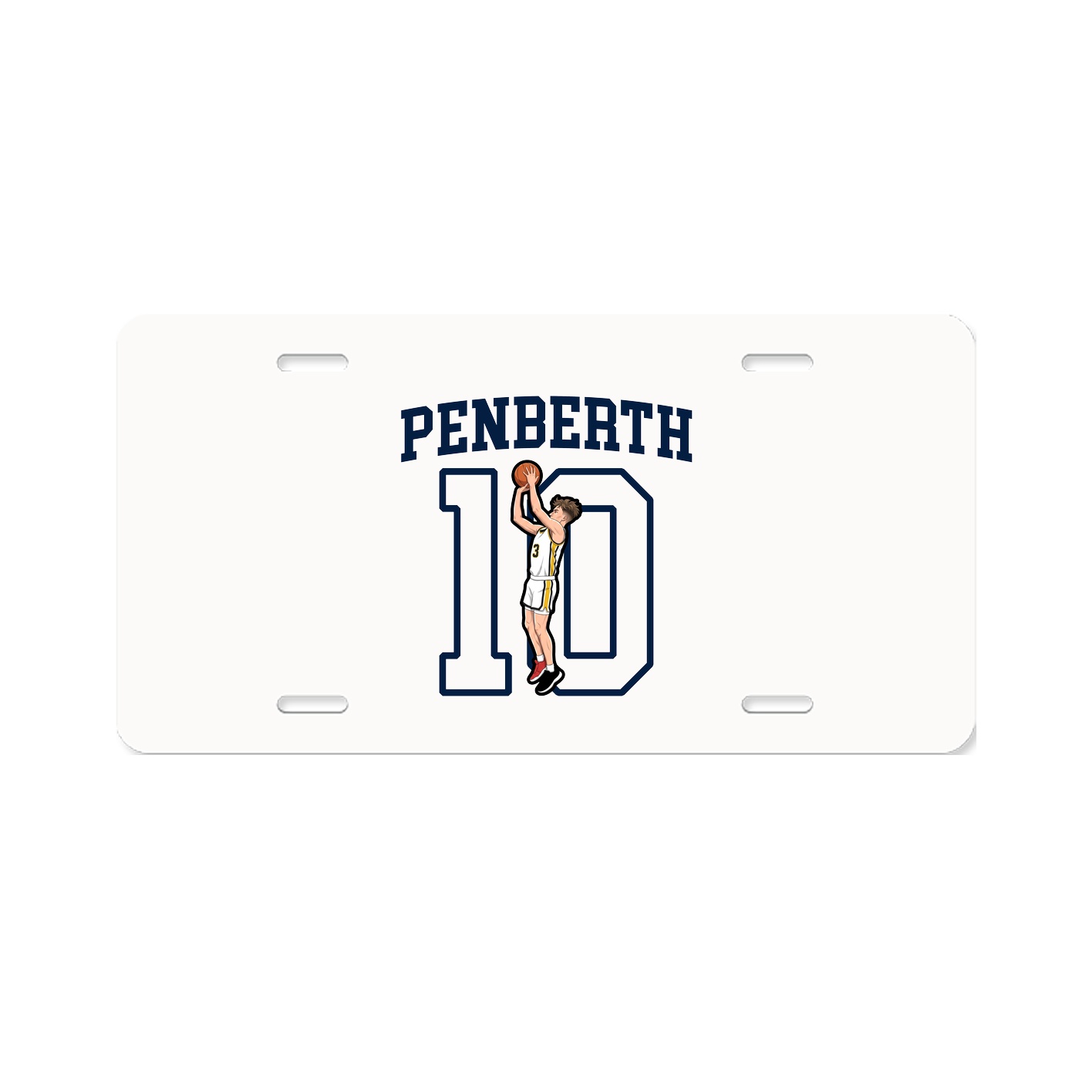 Aluminum License Plate