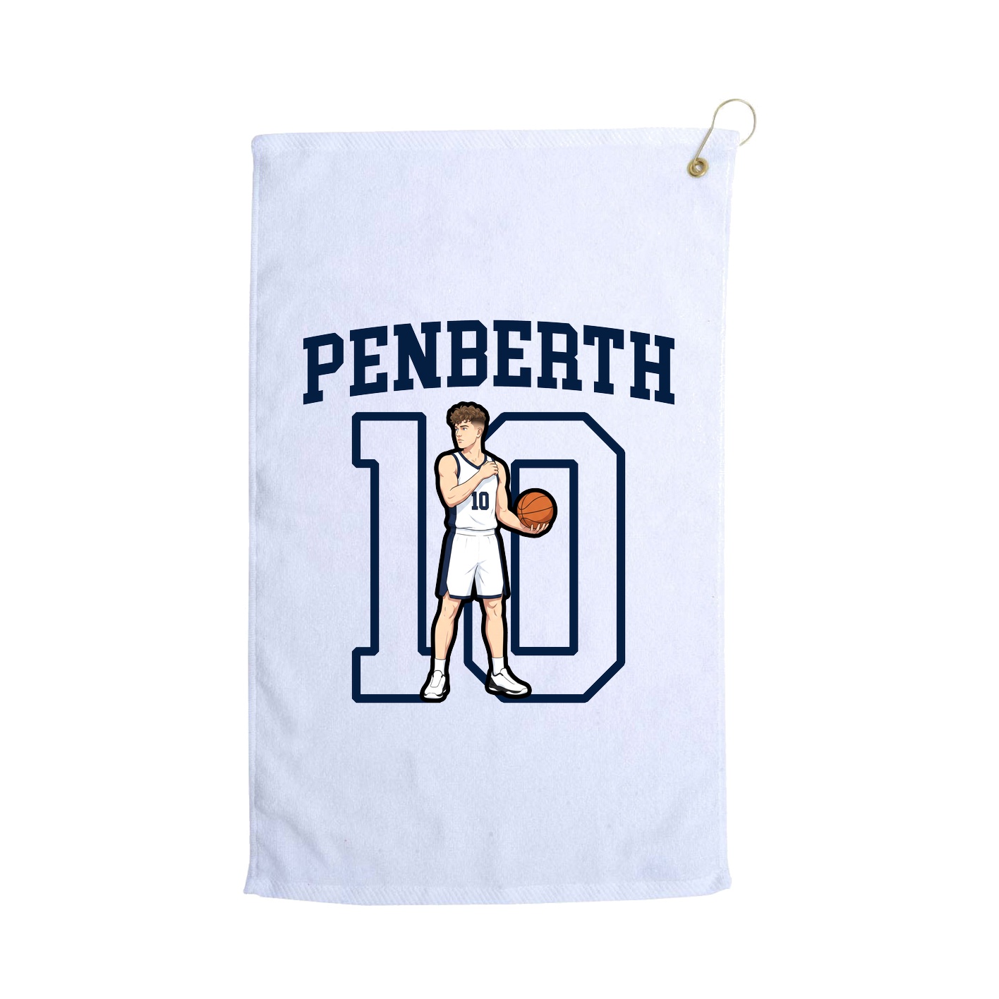 Golf Towel — Shirsey in White