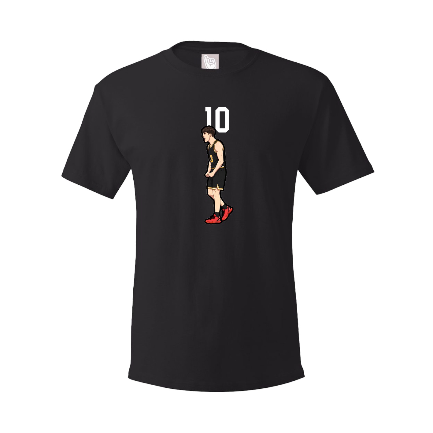 Tee — Number Top in Black