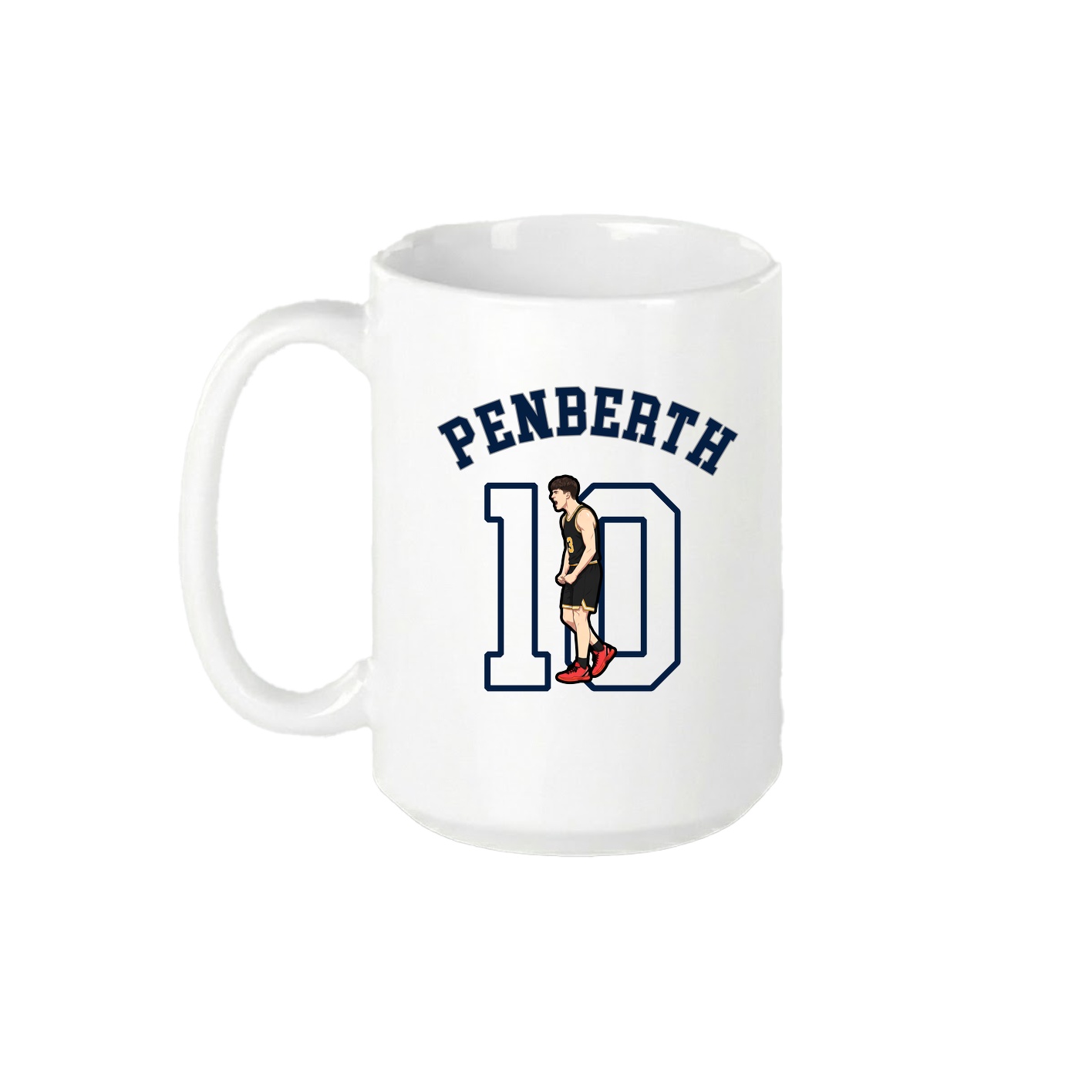 15oz Coffee Mug — Shirsey Arch in White
