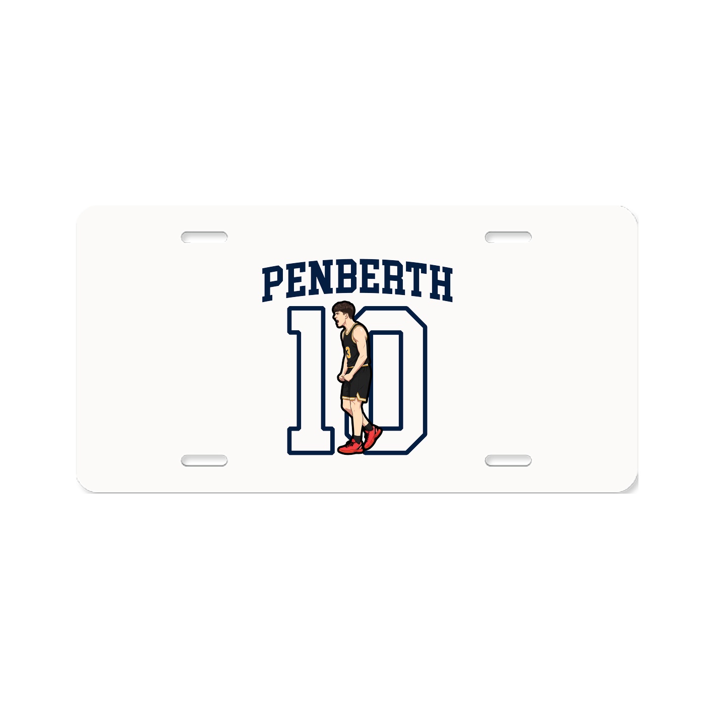 Aluminum License Plate