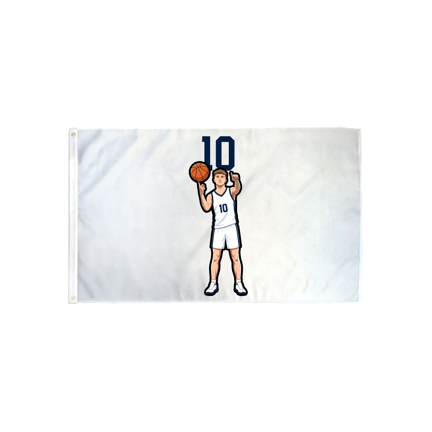 3x5 Flag — Number Top in Classic