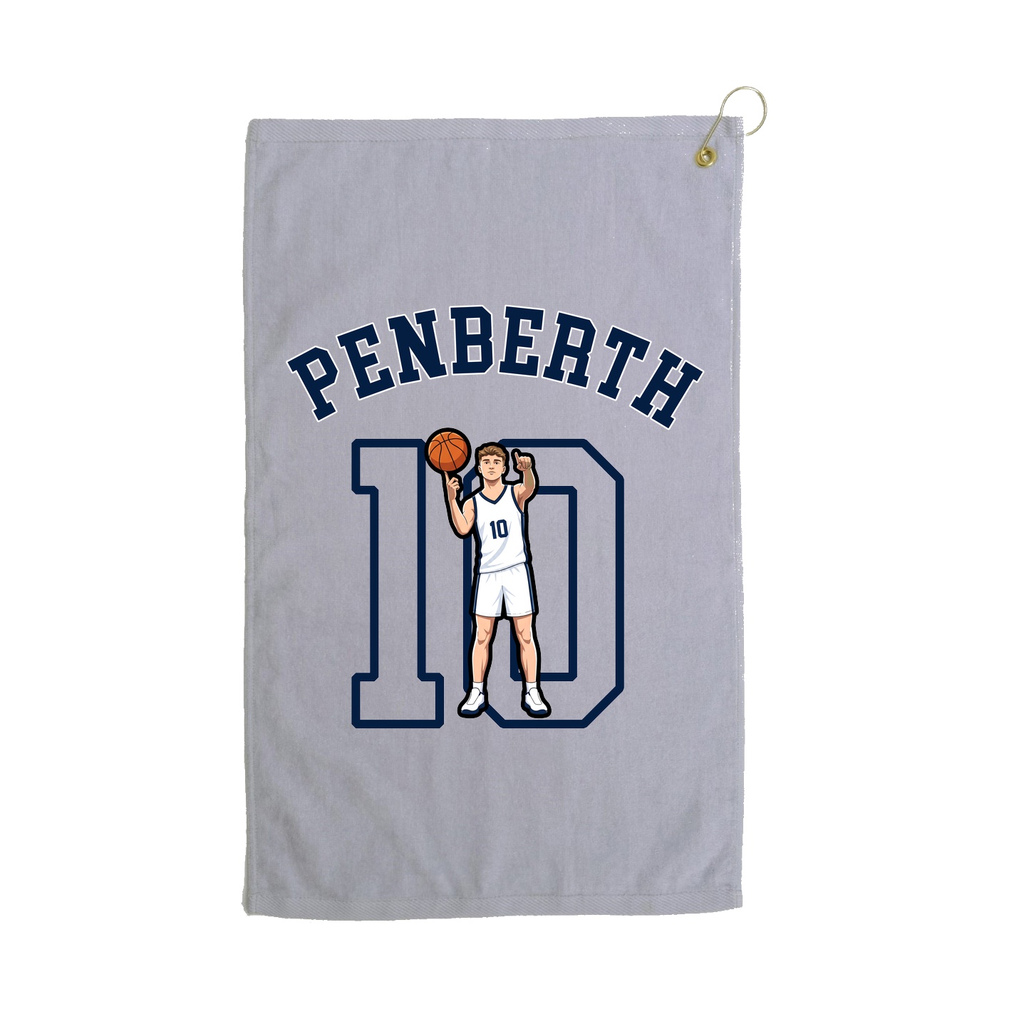 Golf Towel — Shirsey Arch in Grey