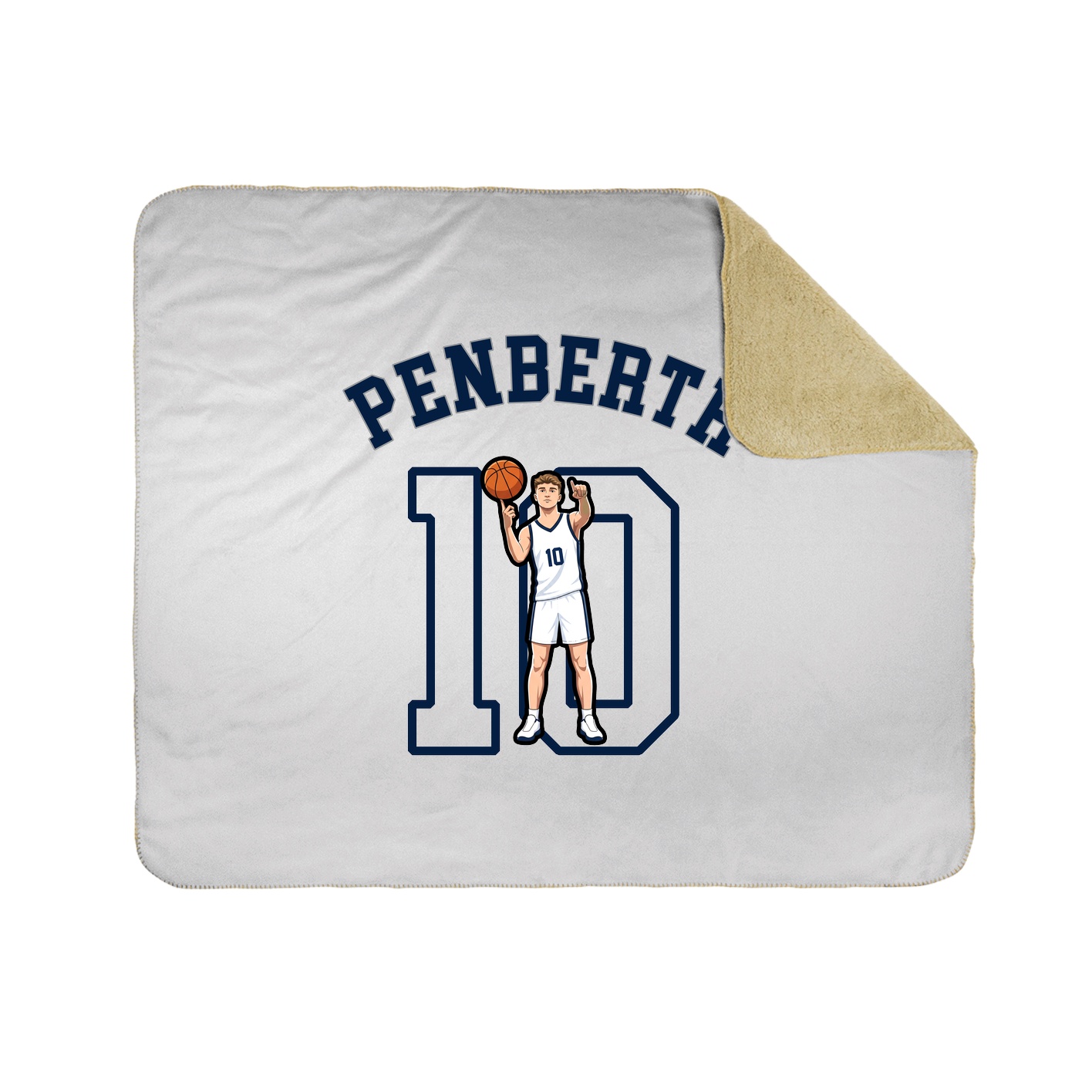 Throw Blanket — Shirsey Arch in White