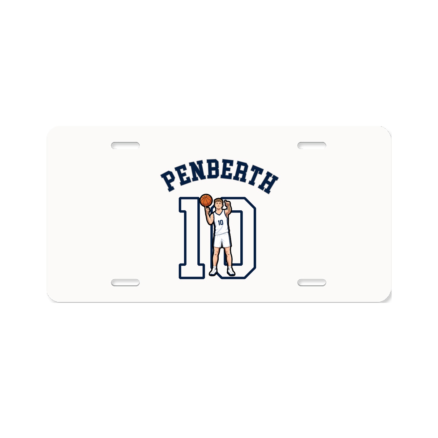License Plate — Shirsey Arch in Classic