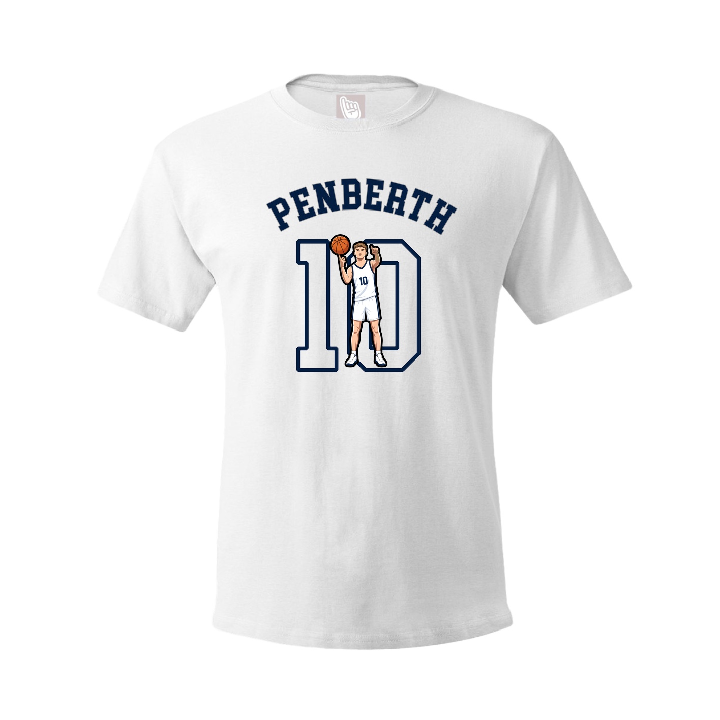 Youth Tee — Shirsey Arch in White