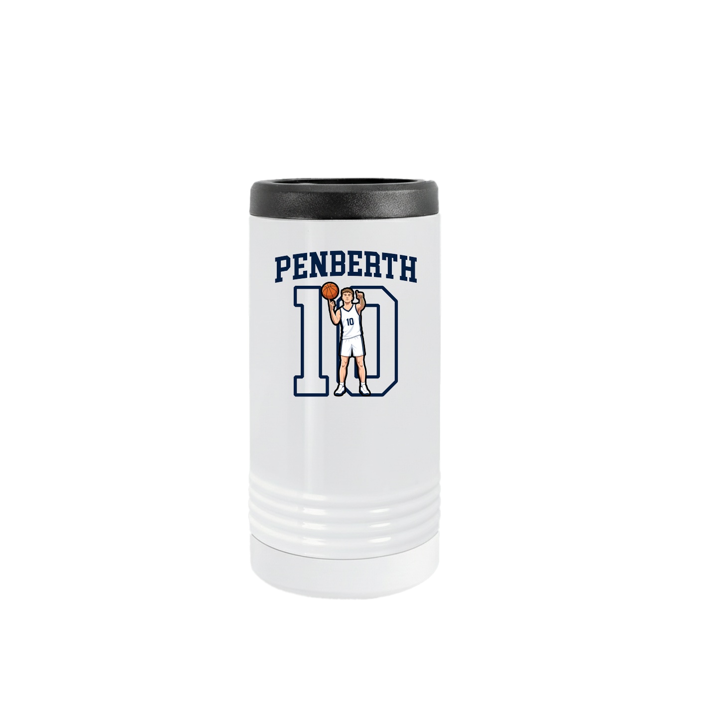 Slim Beverage Holder — Shirsey in White