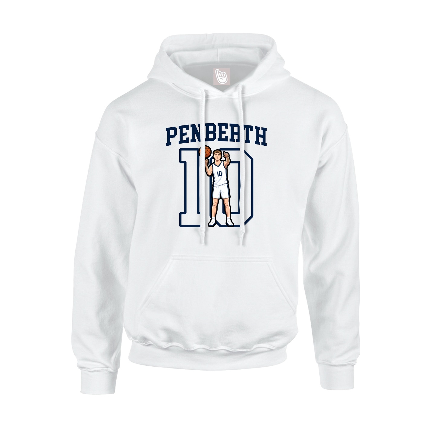 Youth Hoodie — Shirsey in White