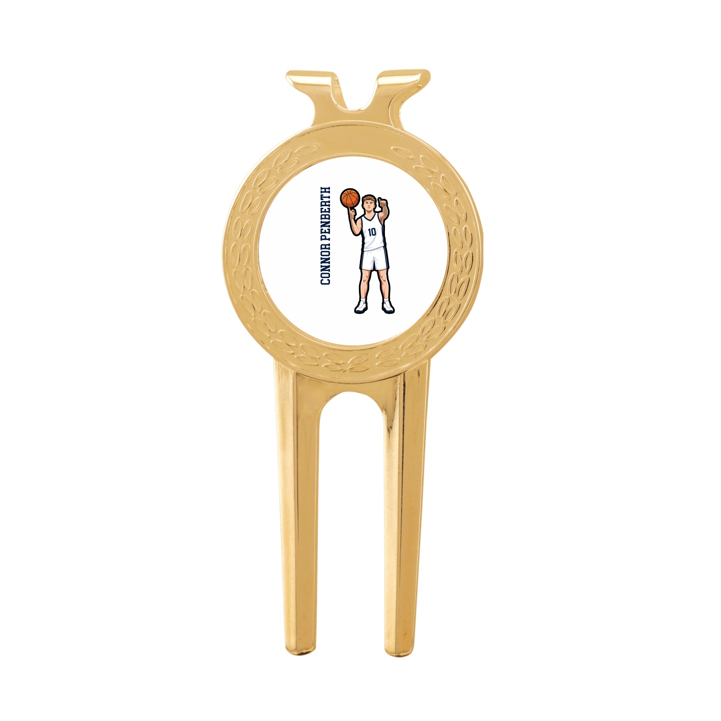 Divot Tool with Ball Marker — Name Vertical in Classic