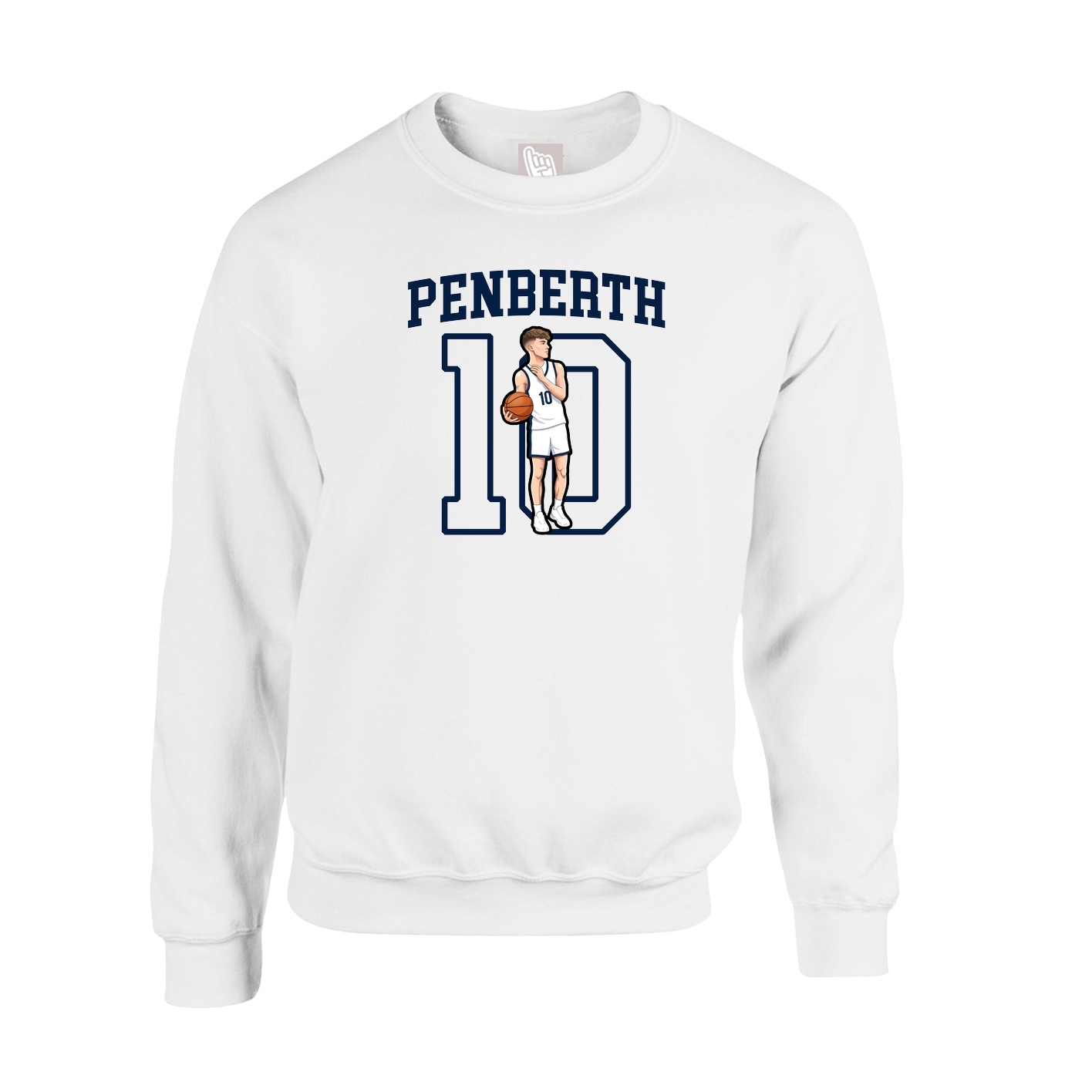 Fleece Crew — Shirsey in White