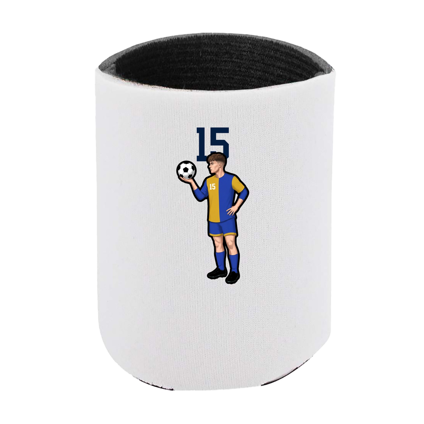 Can Holder — Number Top in White