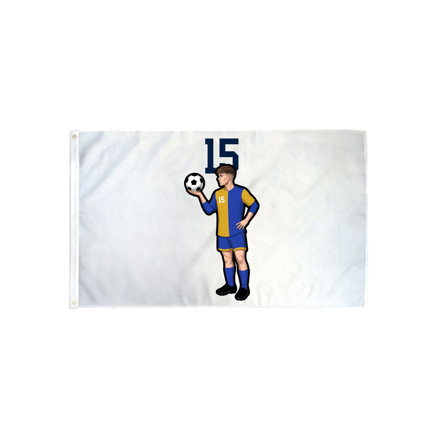 3x5 Flag — Number Top in Classic