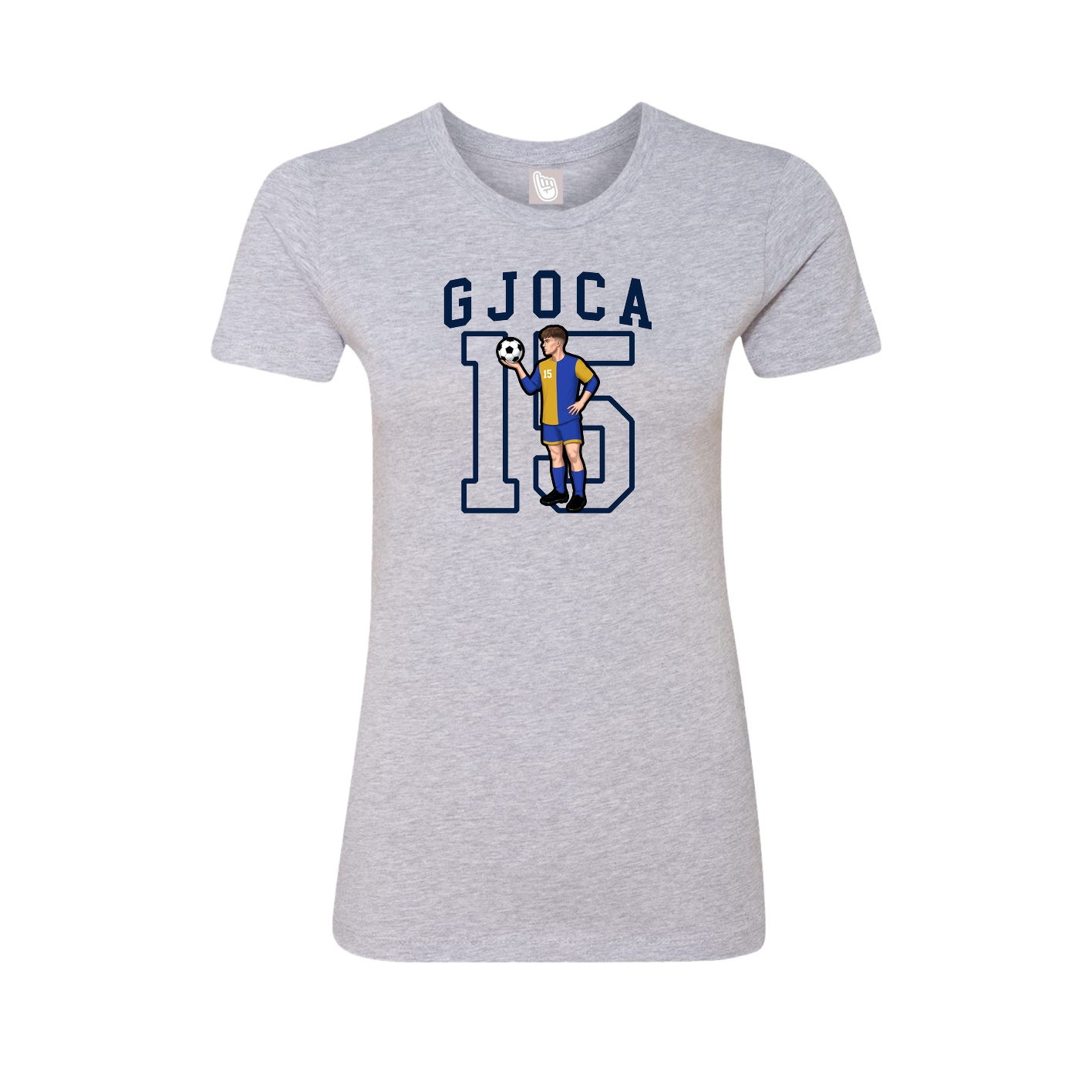 Fitted Women's Tee — Shirsey in Grey