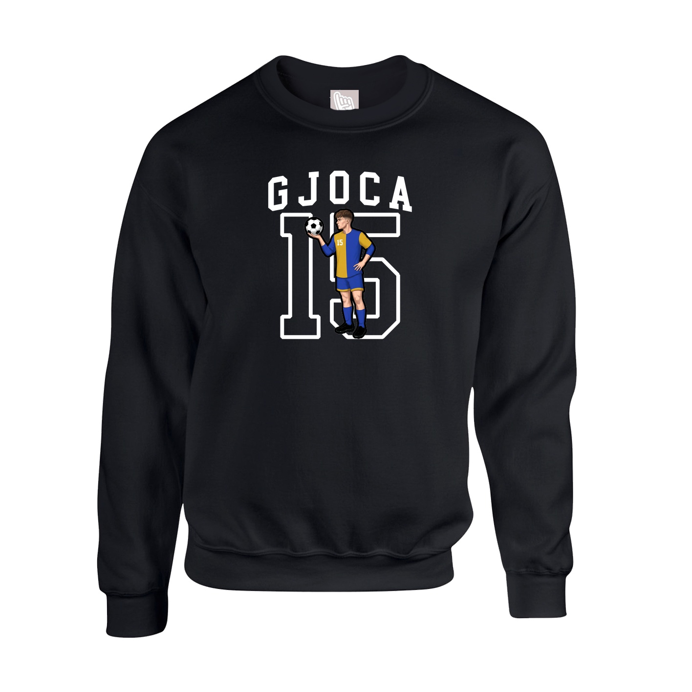 Fleece Crew — Shirsey in Black