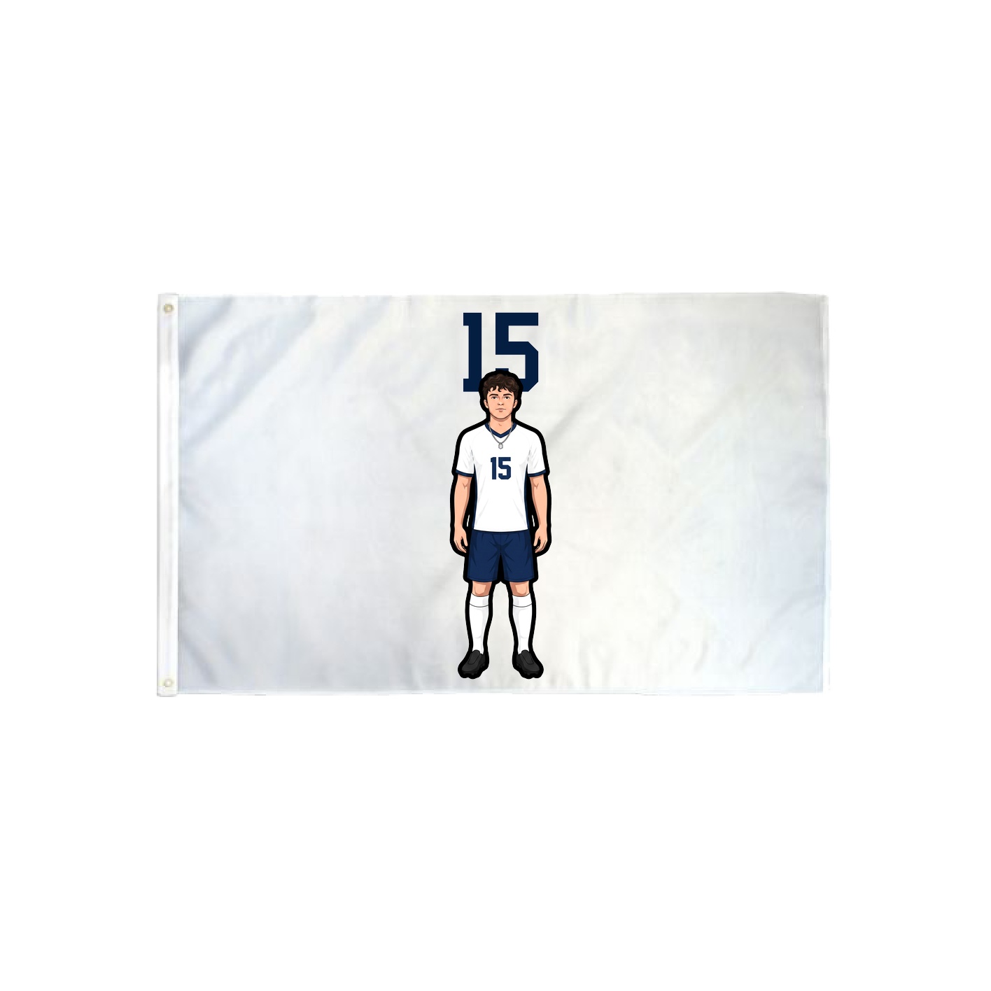 3x5 Flag — Number Top in Classic