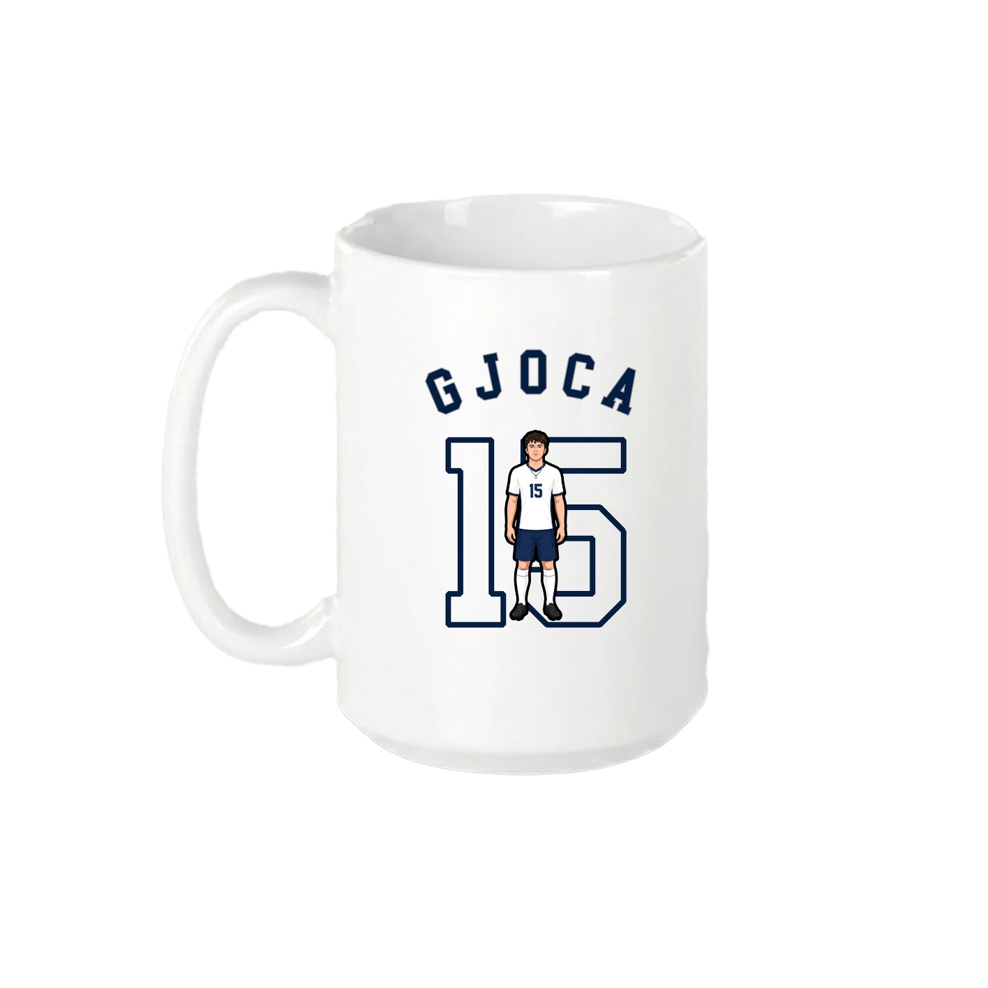 15oz Coffee Mug — Shirsey Arch in White