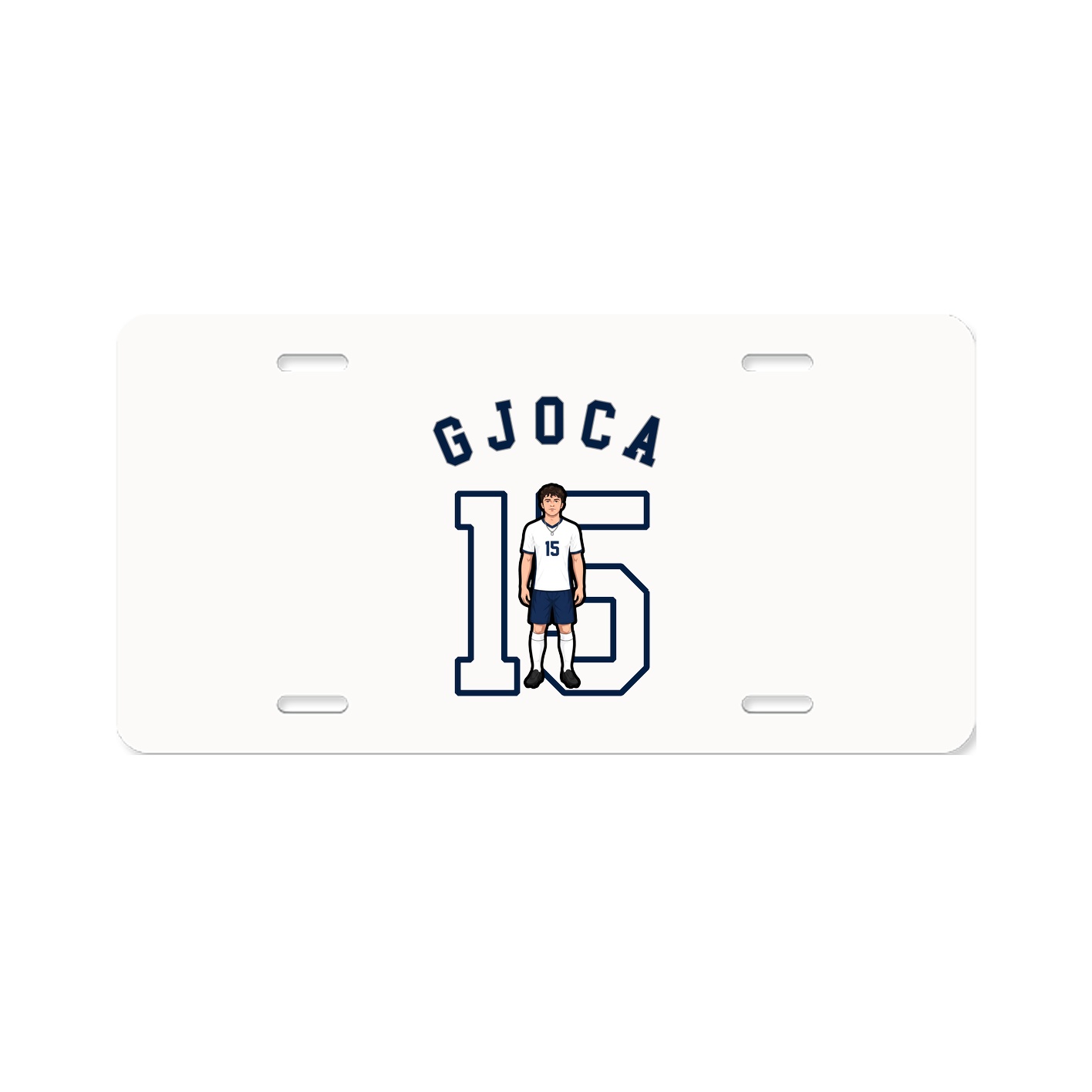 License Plate — Shirsey Arch in Classic