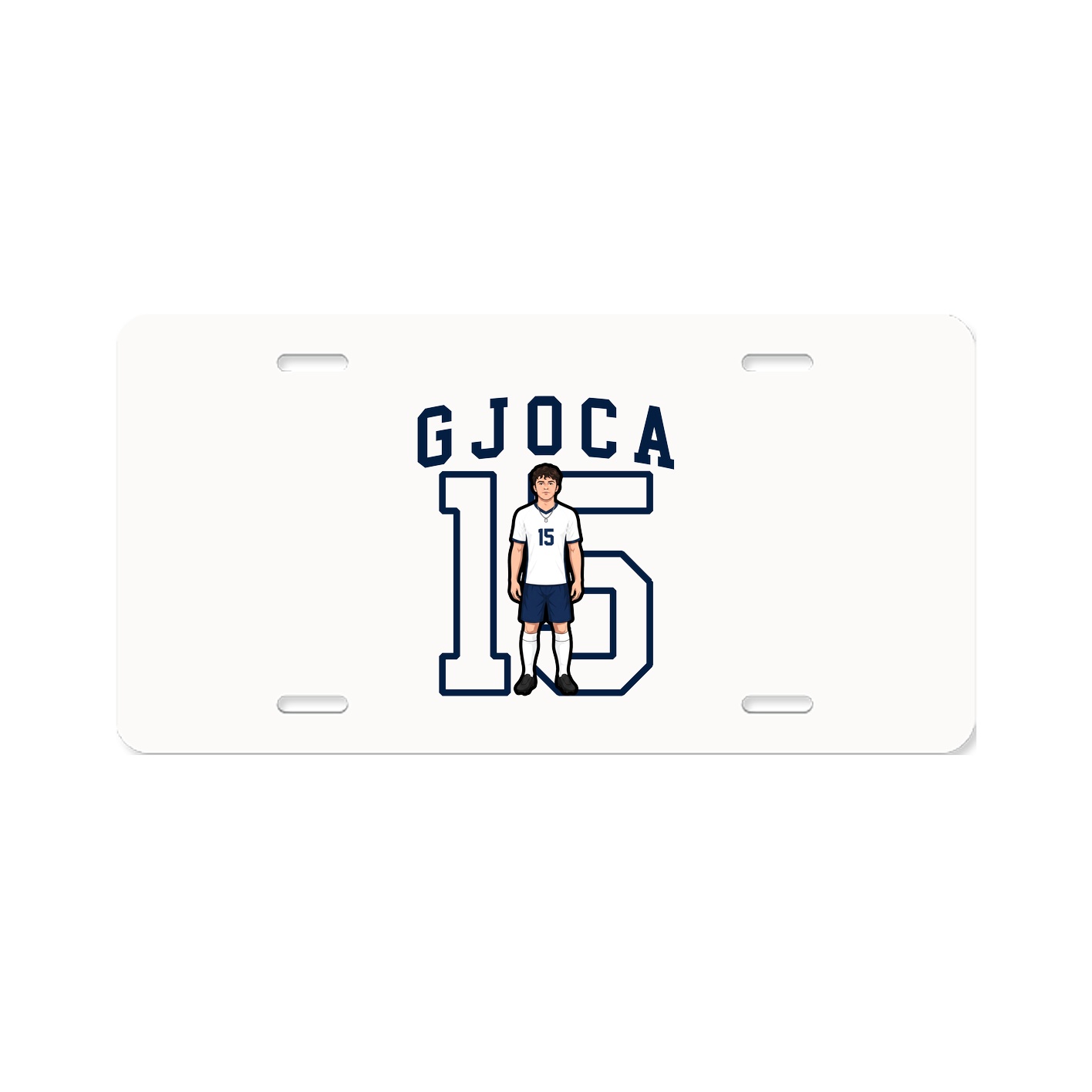Aluminum License Plate