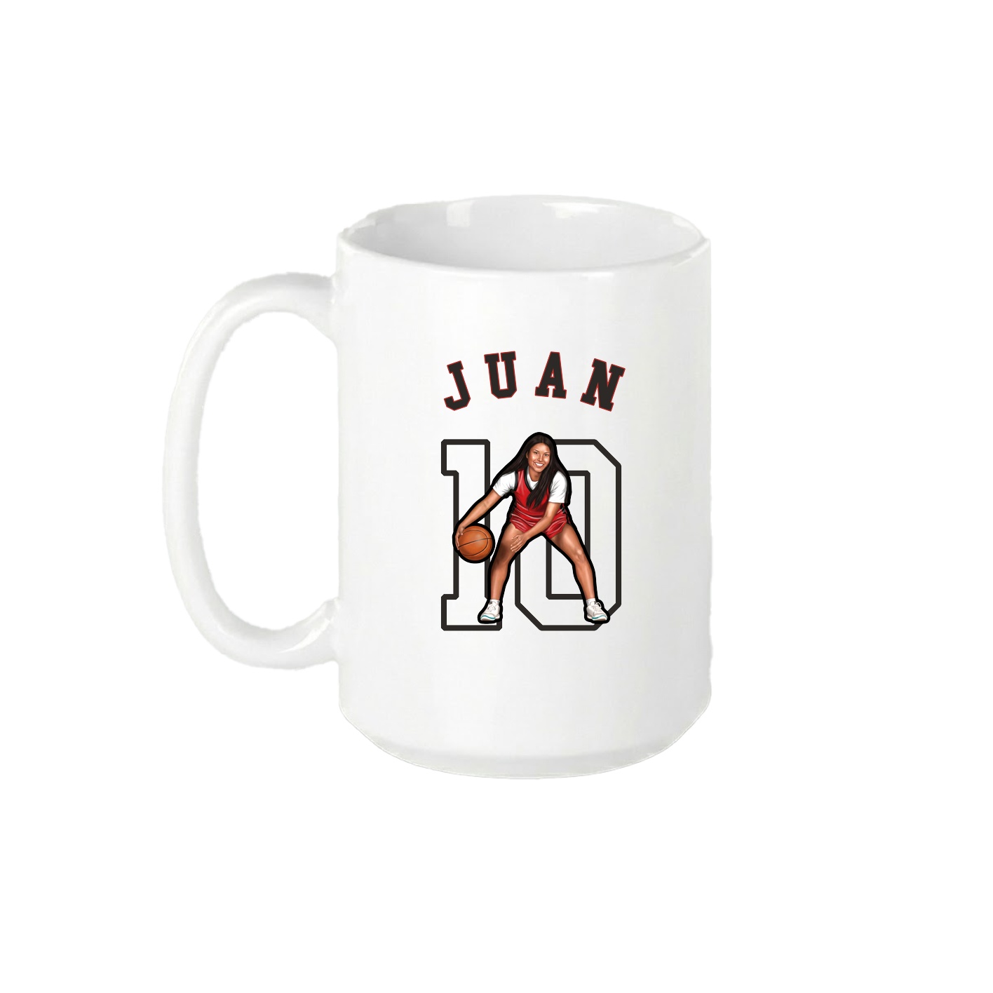 15oz Coffee Mug — Shirsey Arch in White