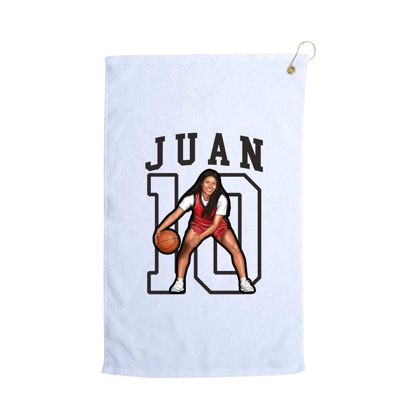 Golf Towel — Shirsey in White