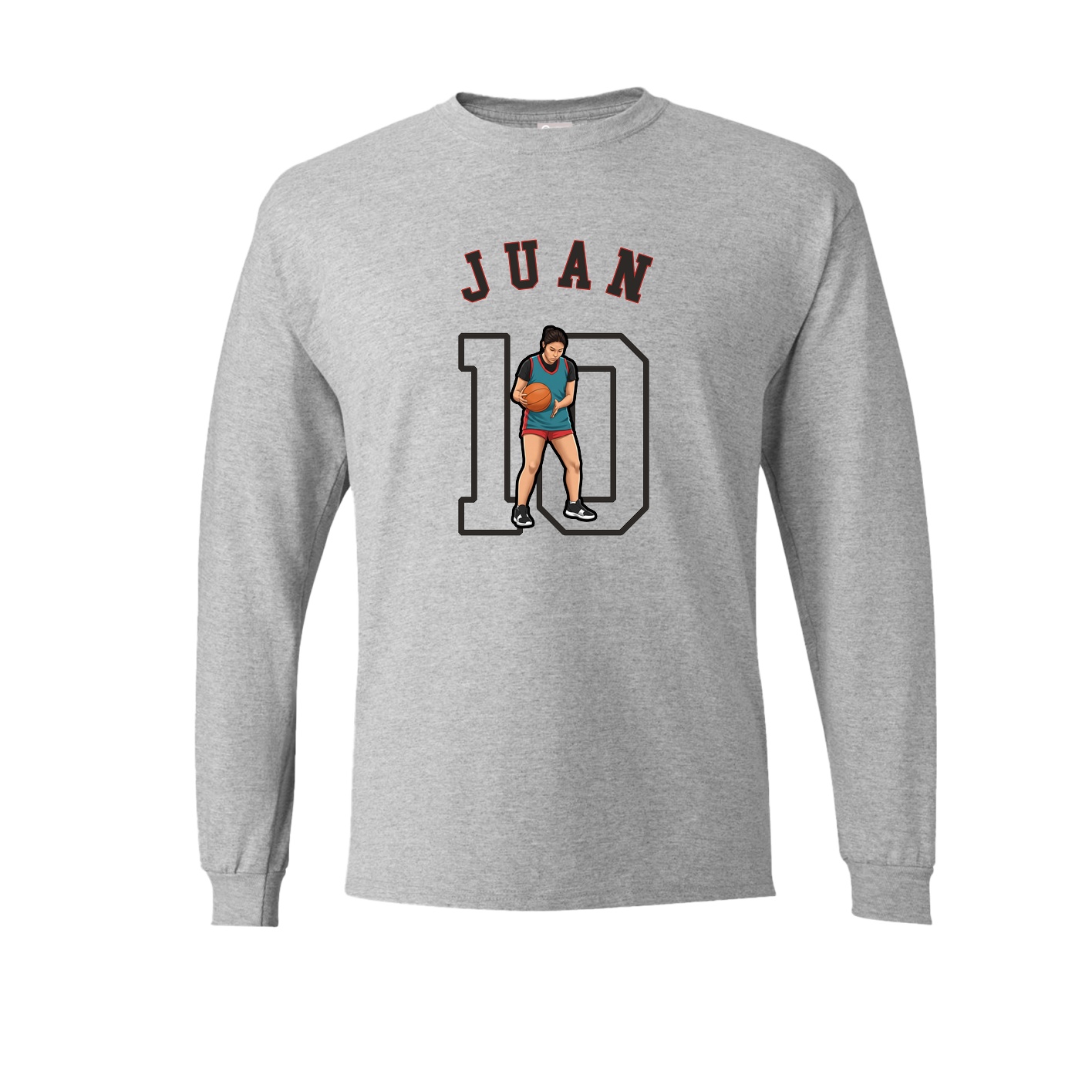 Long Sleeve Tee — Shirsey Arch in Grey