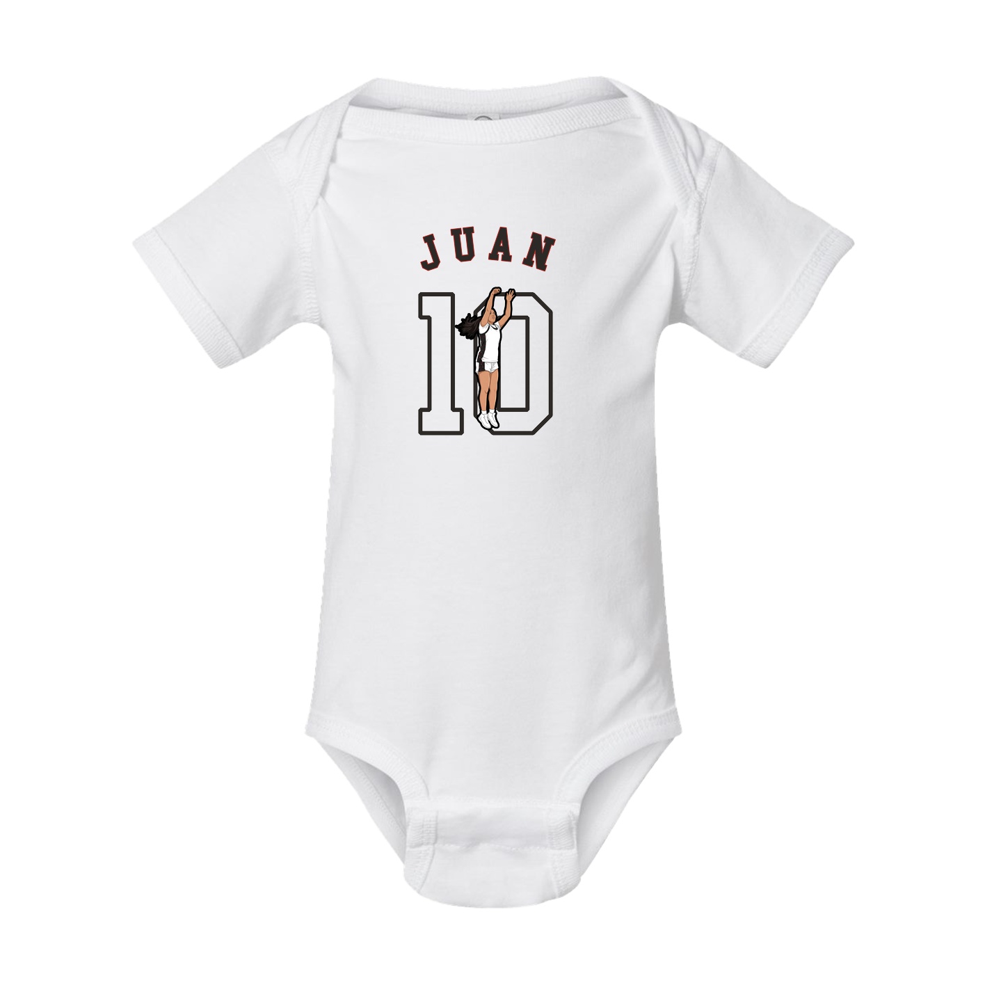 Baby Onesie — Shirsey Arch in White