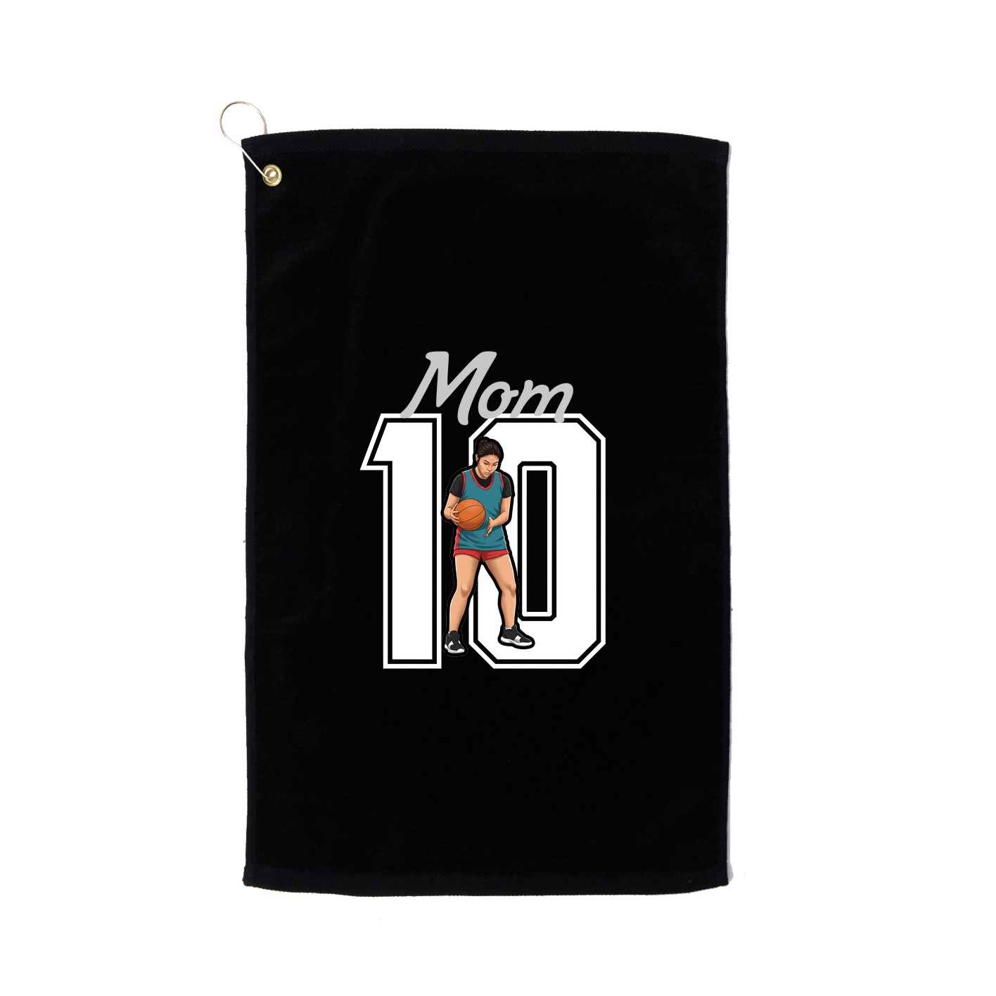 Golf Towel — Mothers Day Shirsey in Black
