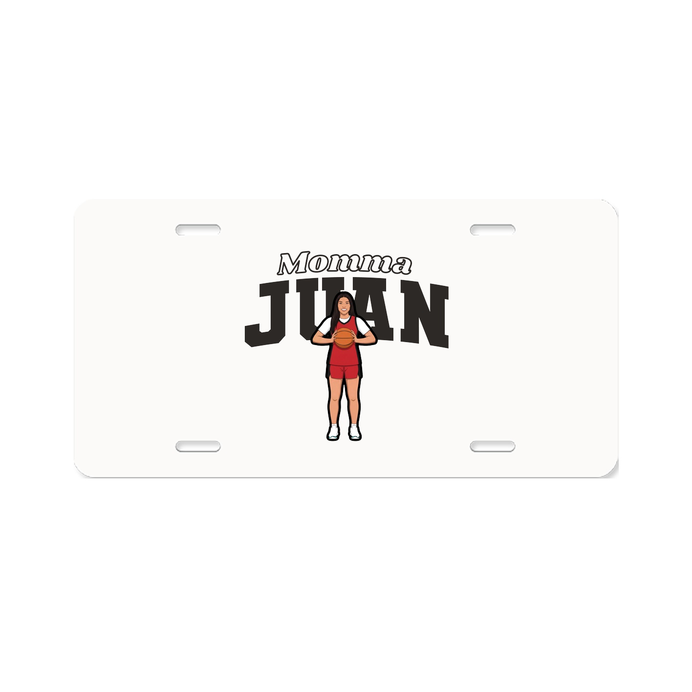 License Plate — Mothers Day Block in Classic