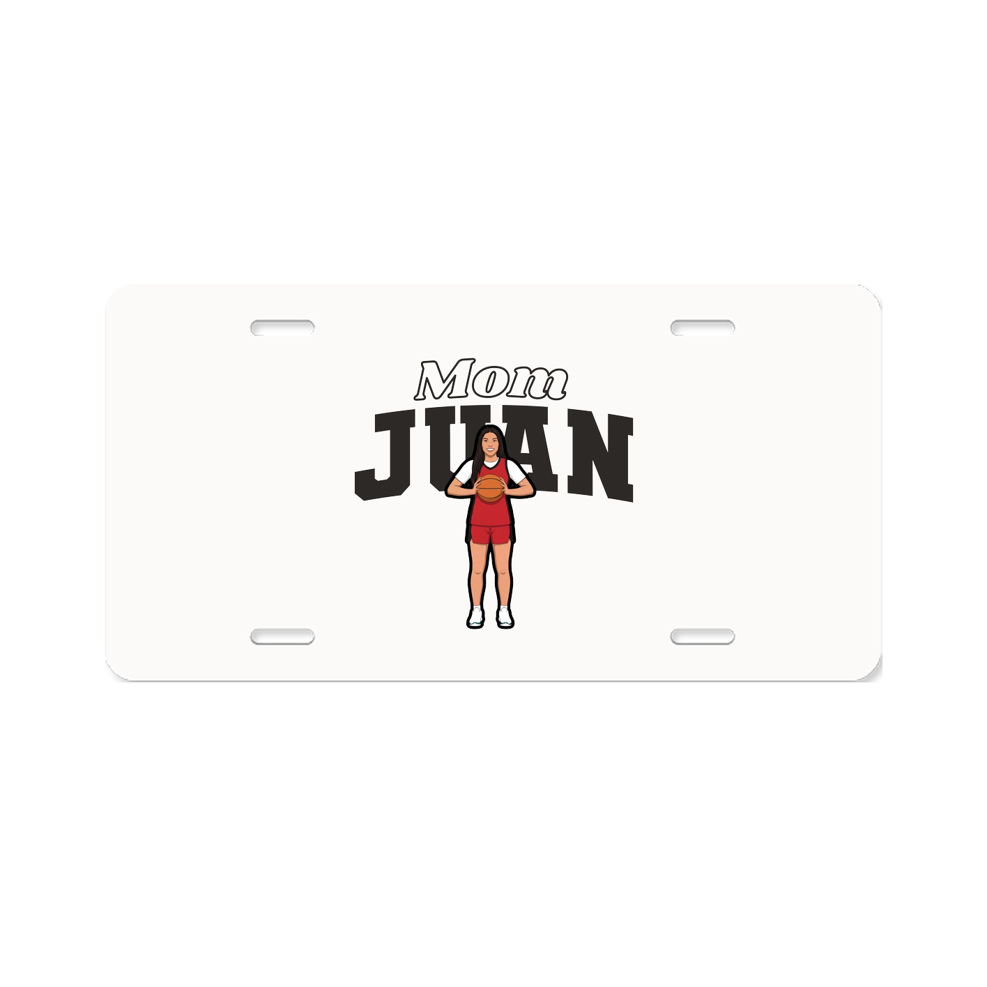 License Plate — Mothers Day Block in Classic