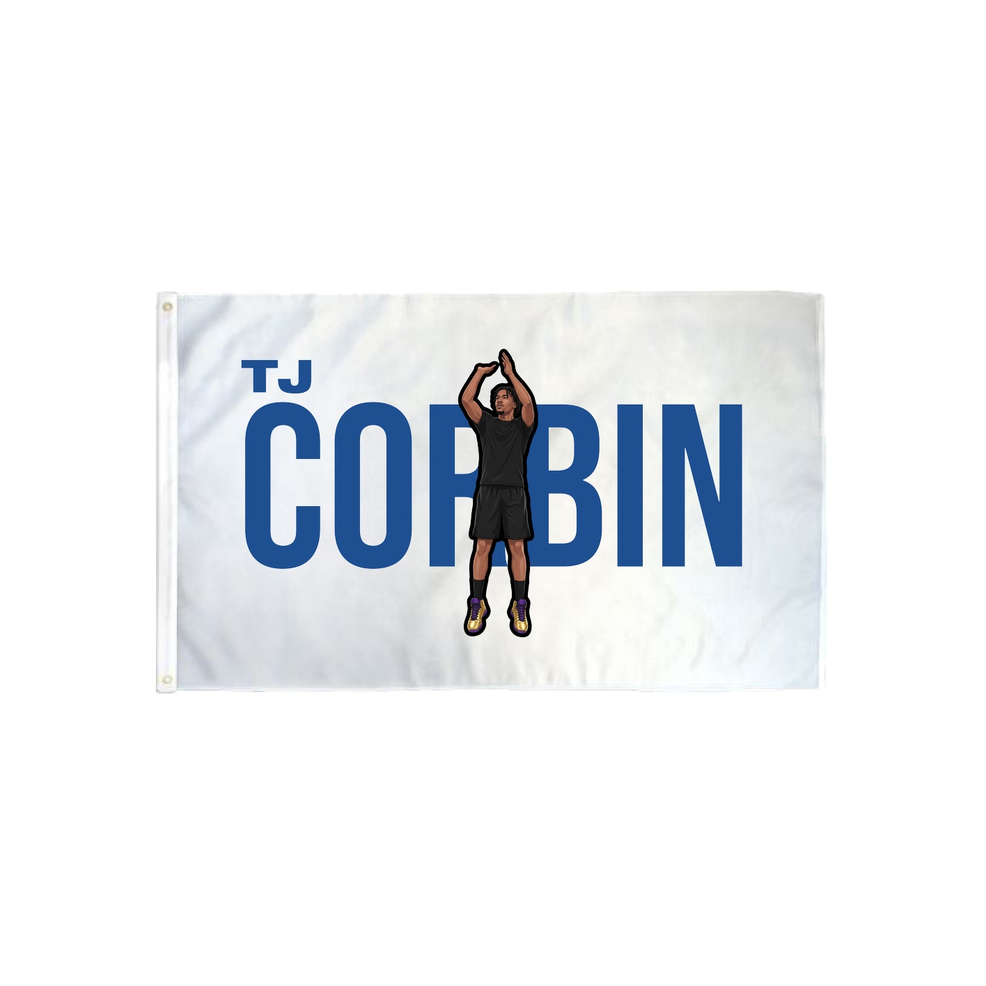 3x5 Flag — Player Name in Classic