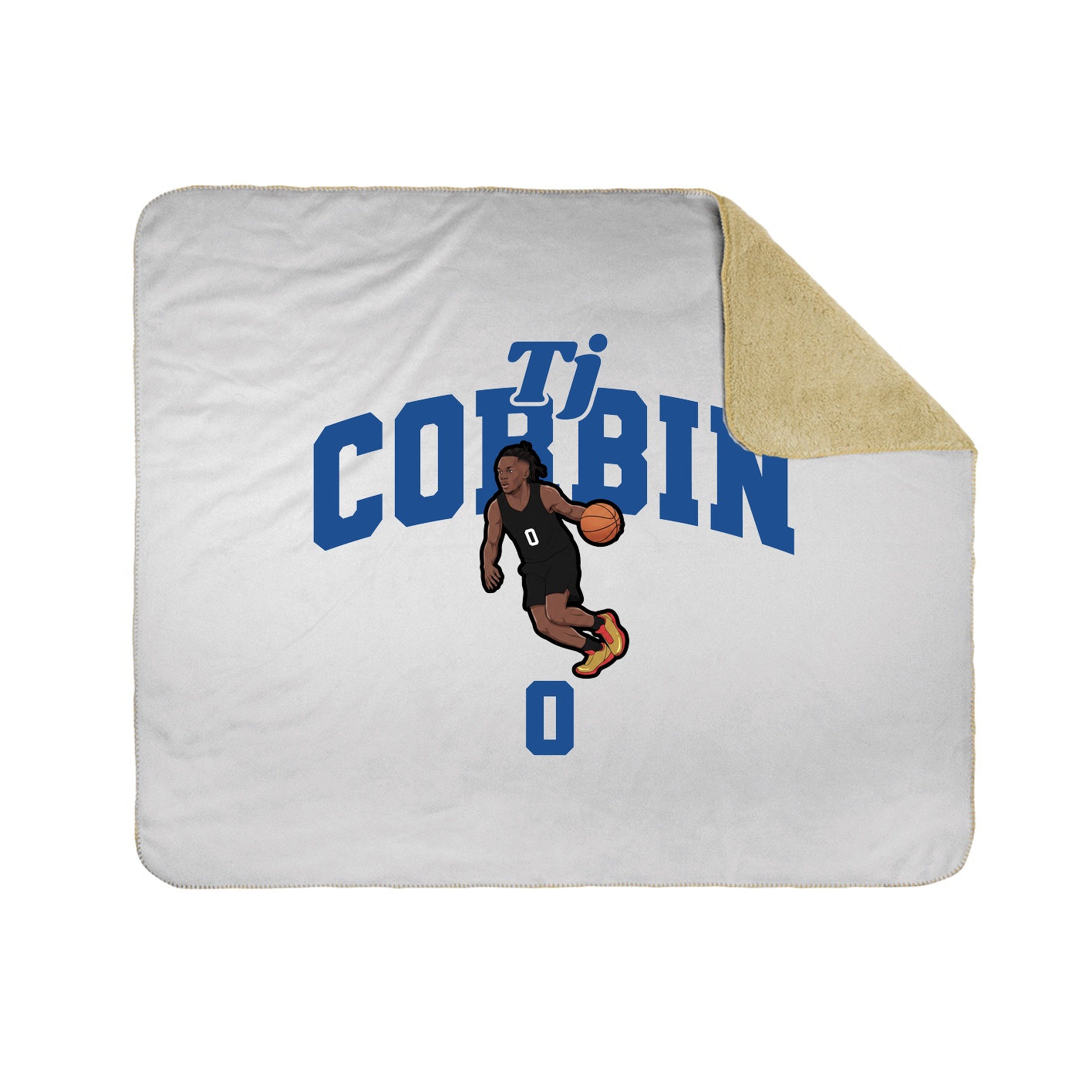 Throw Blanket — Signature Arch in White