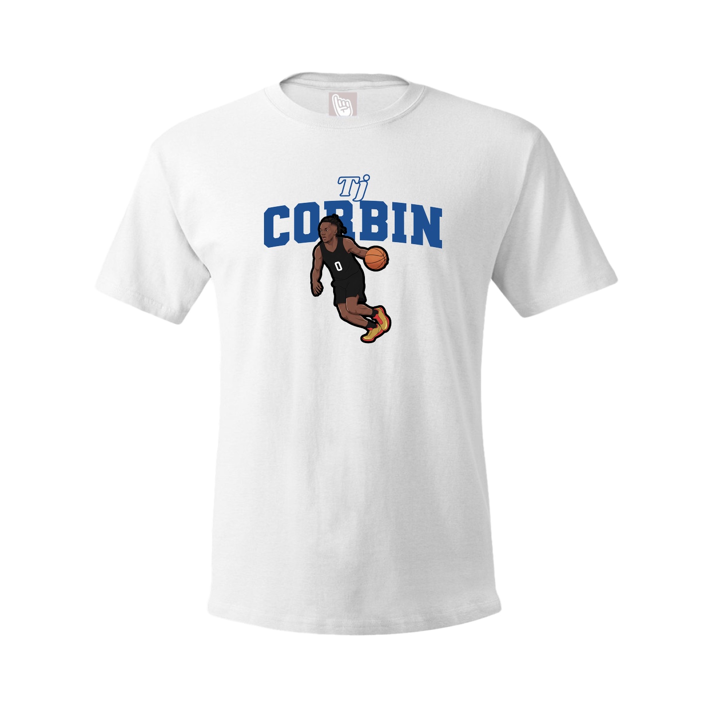 Tee — Name Arch in White